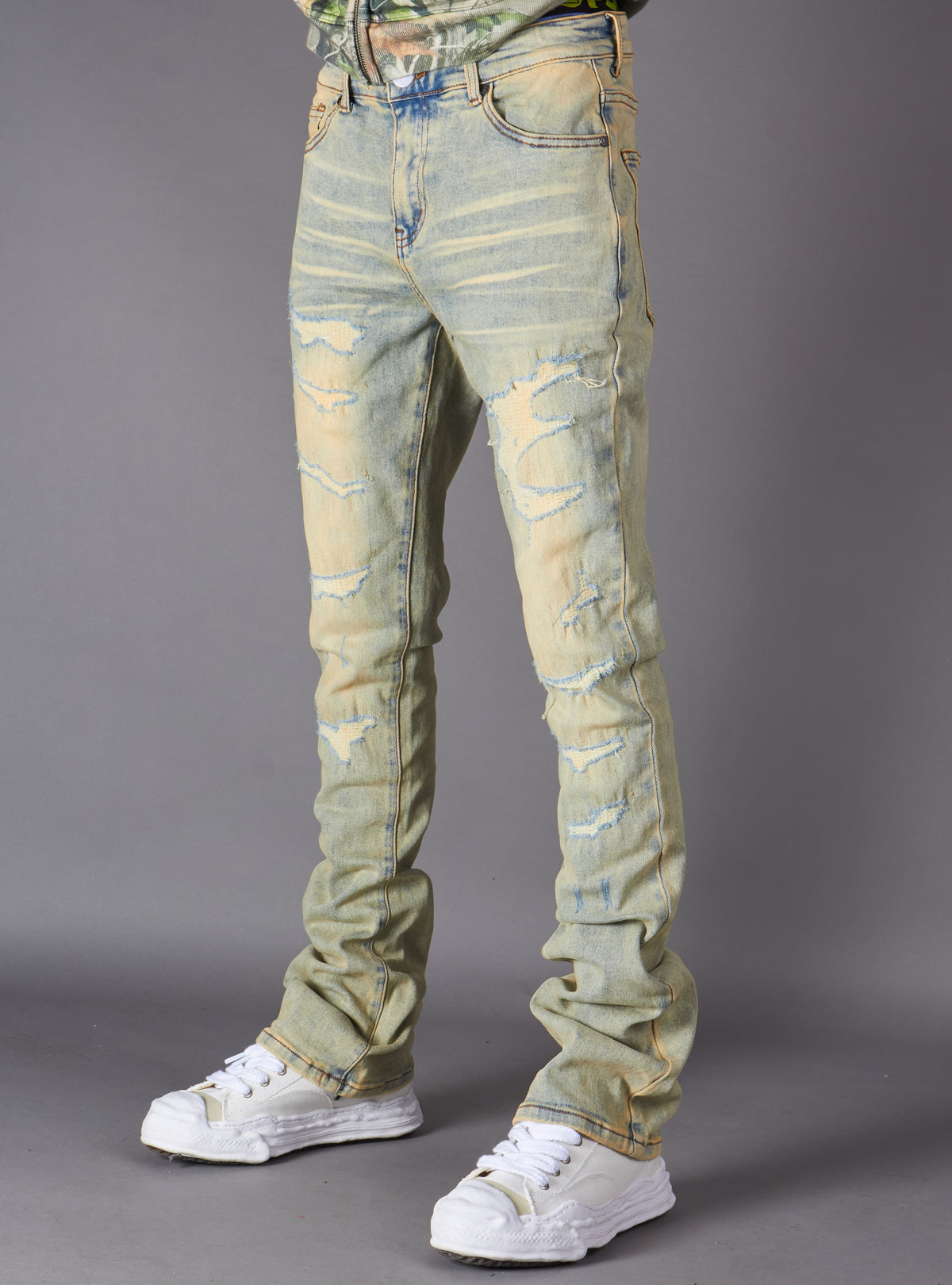 Politics Jeans - Dran Stacked - Vintage Blue - Hol-14