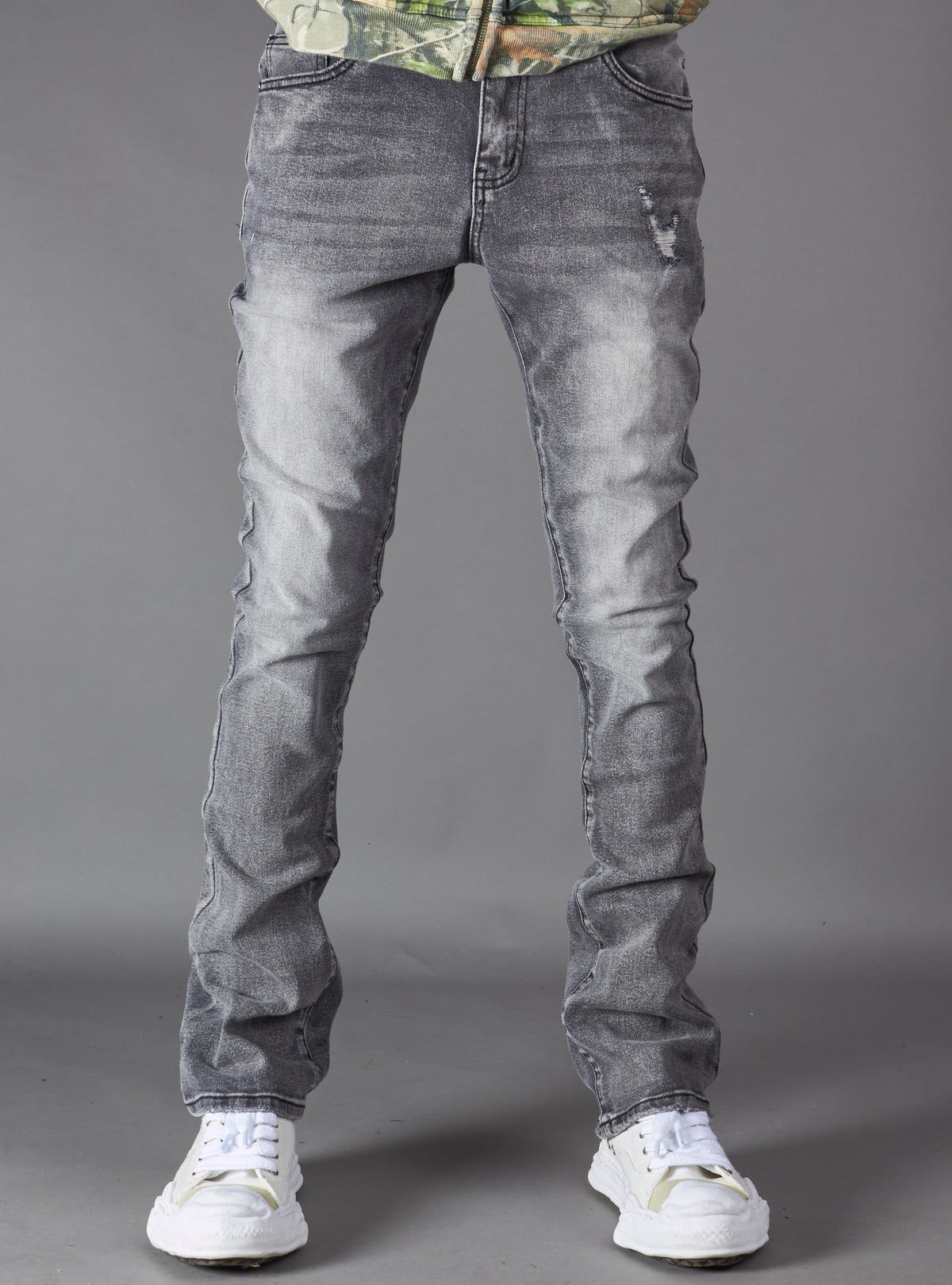 Politics Jeans - Dran Stacked - Grey - Hol-20