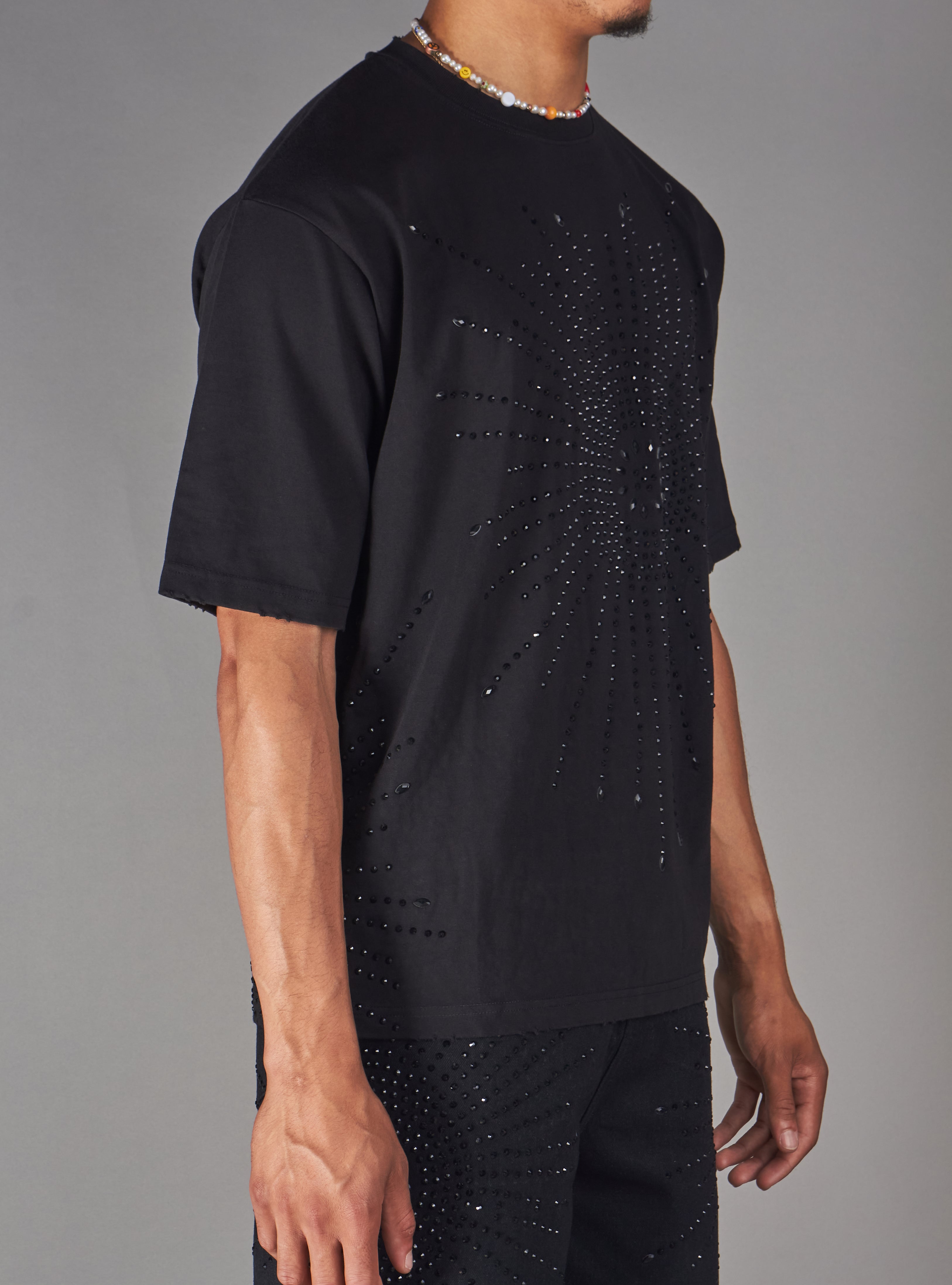 Politics T-Shirt - Pryden - Black On Black - 086