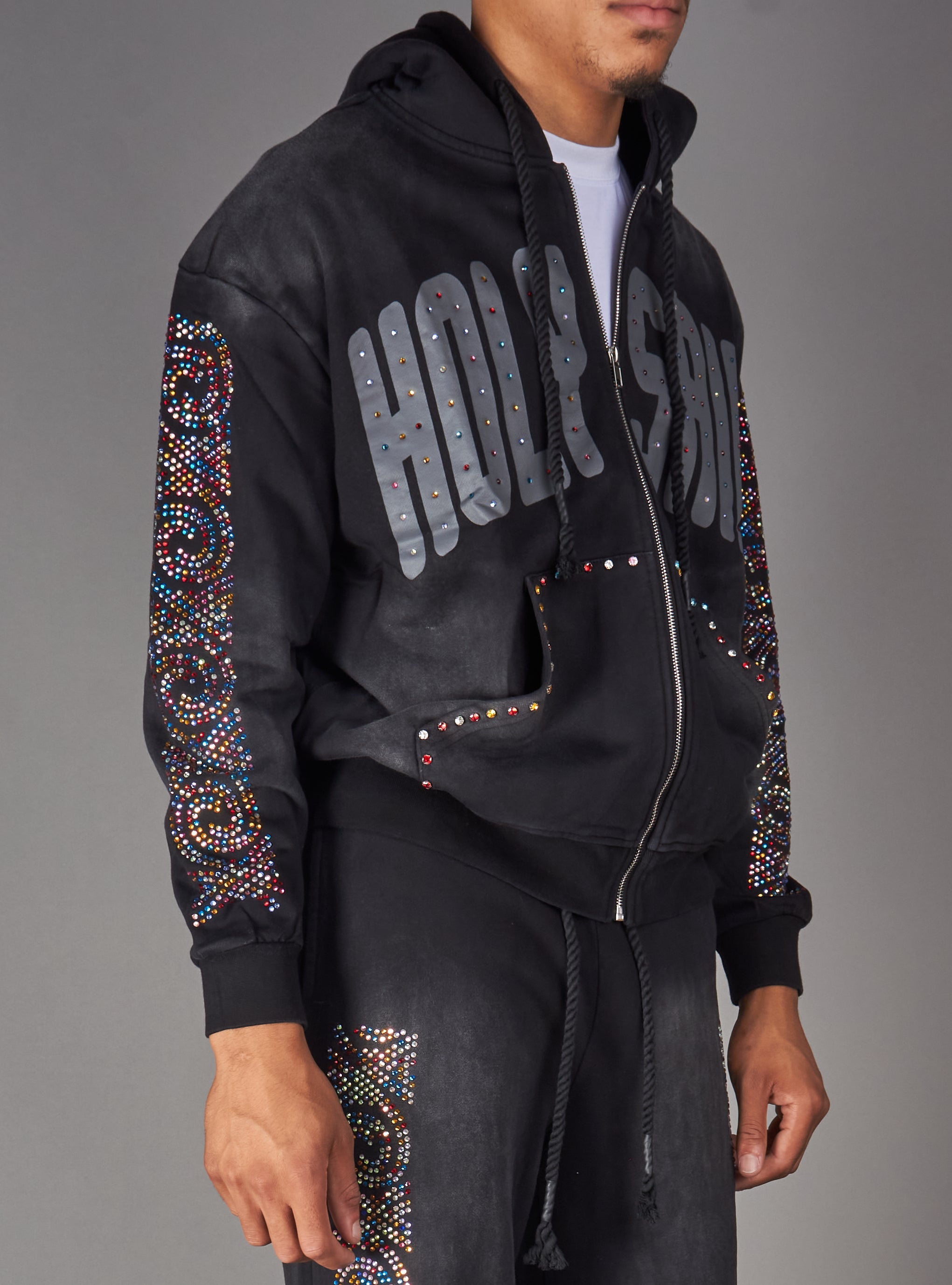 Politics Hoodie - Solis - Black - 564