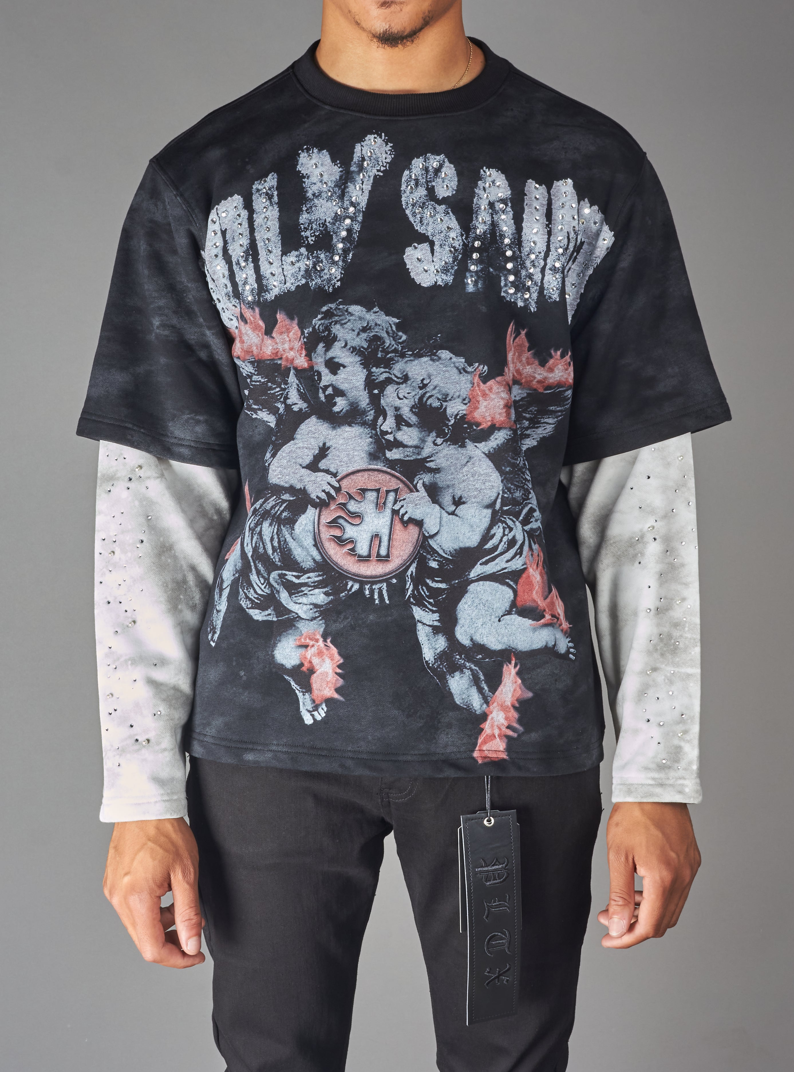 Politics Shirt - Thorn - Black & Light Grey - 010