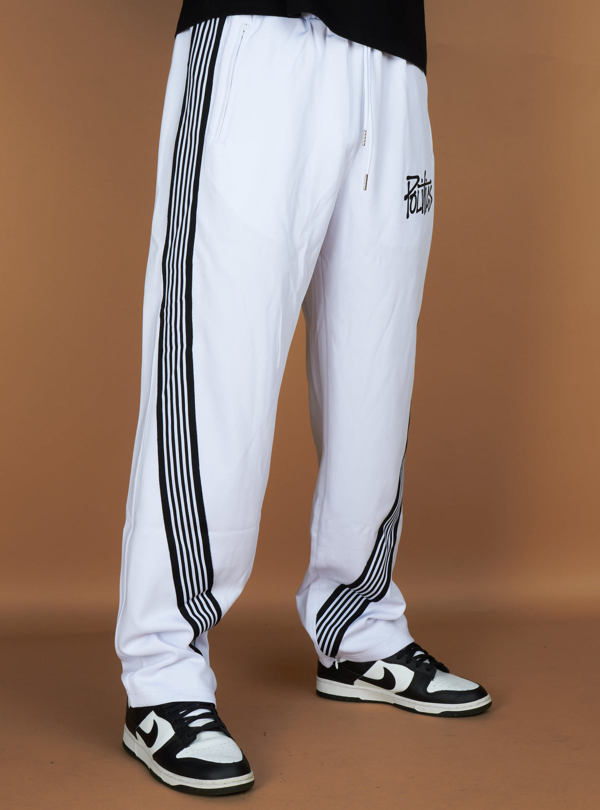 Politics Track Pants - Wisp - White - 101