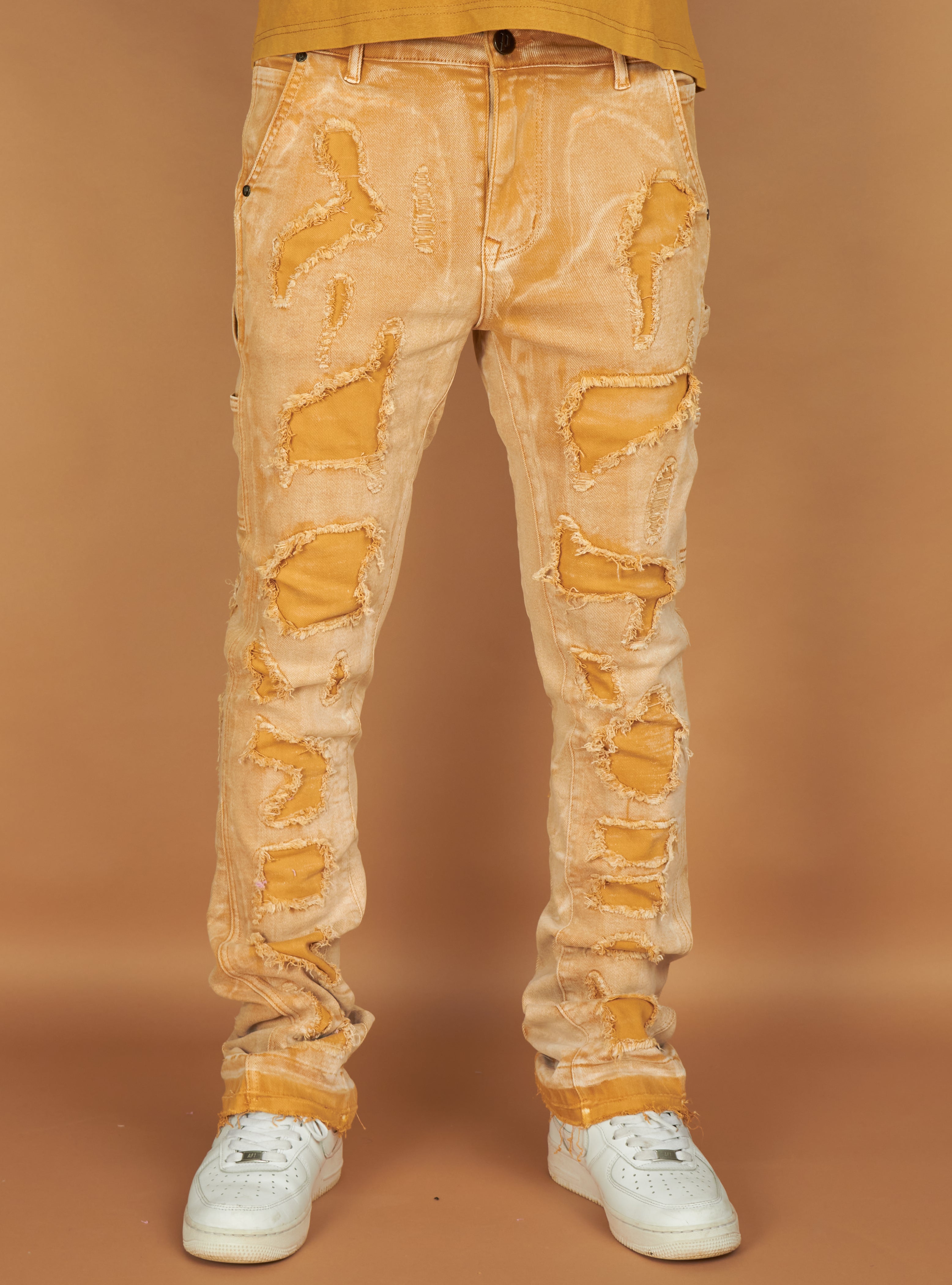 Politics Jeans - Wagner - Khaki Wash - 004