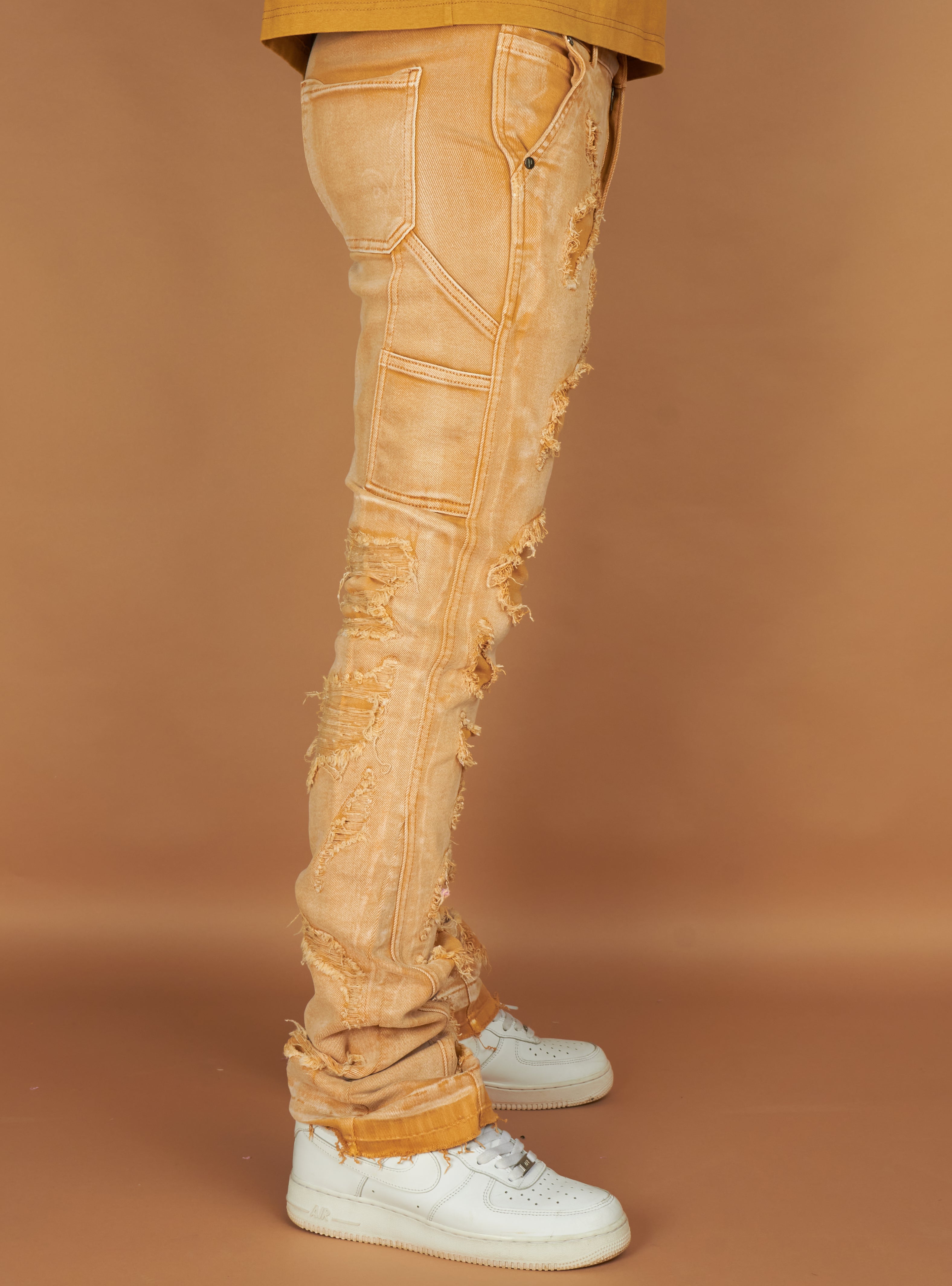 Politics Jeans - Wagner - Khaki Wash - 004