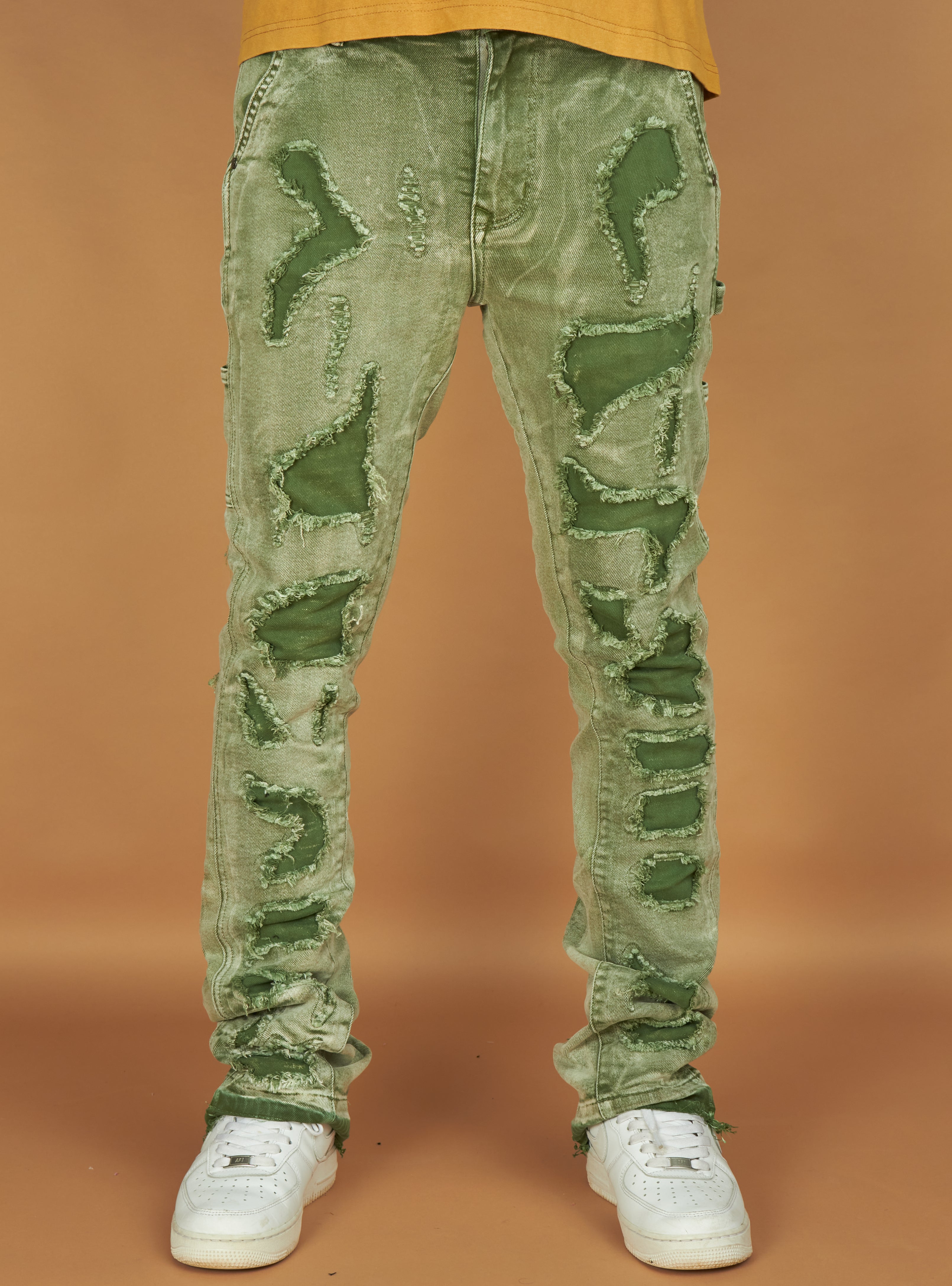 Politics Jeans - Wagner - Green Wash - 003