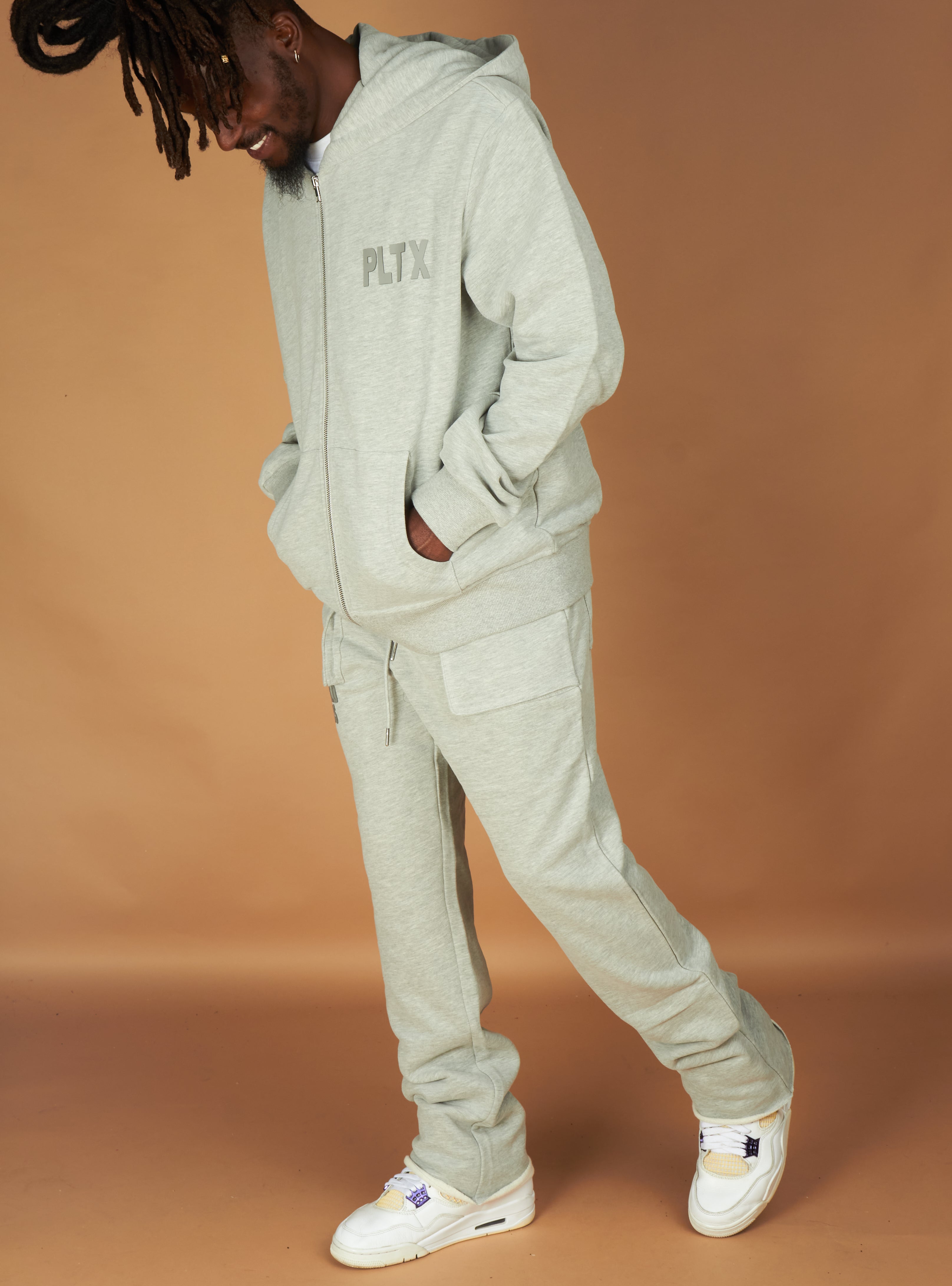 Politics Sweatsuit - Twin - Grey - 182