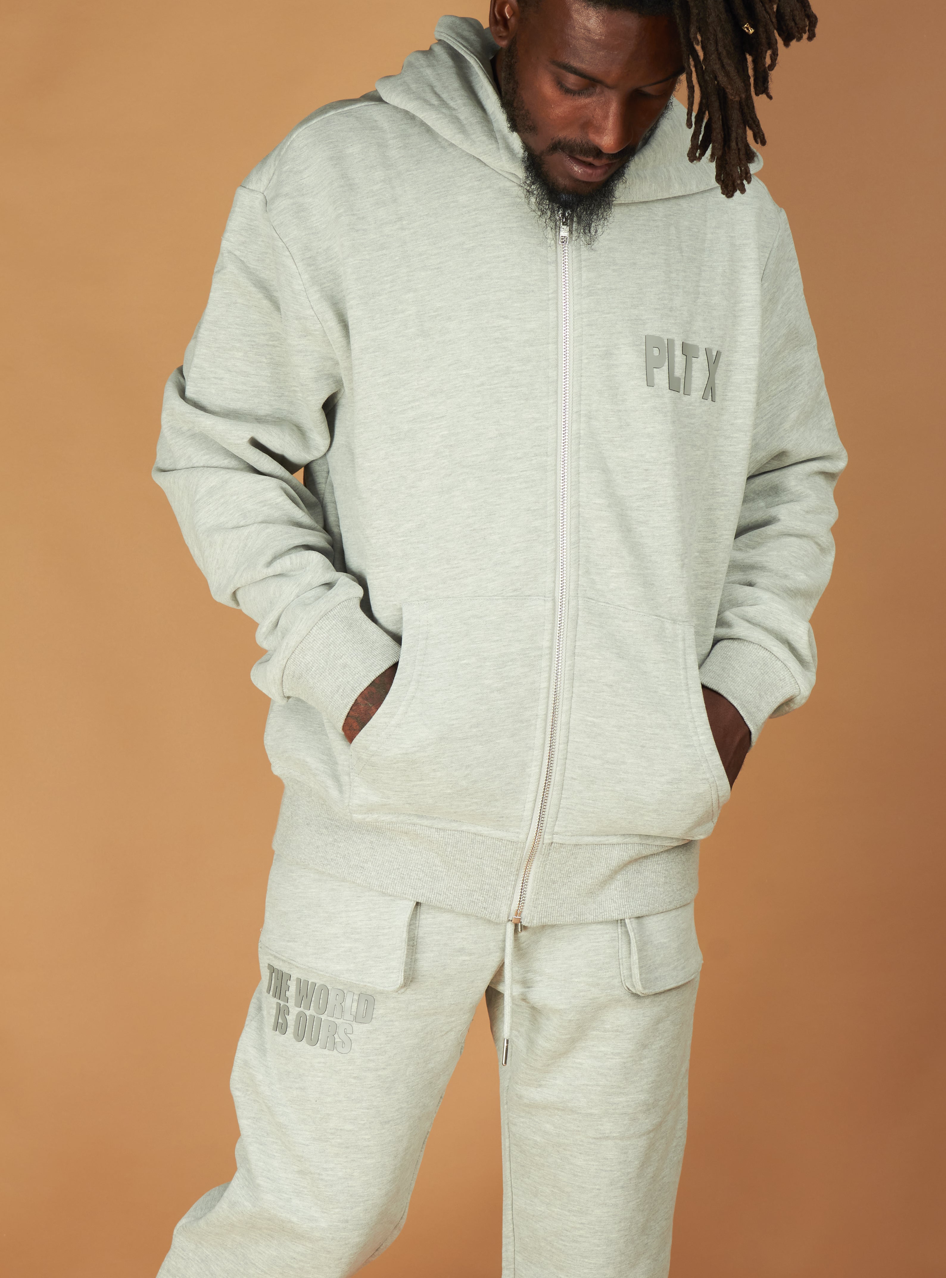 Politics Sweatsuit - Twin - Grey - 182