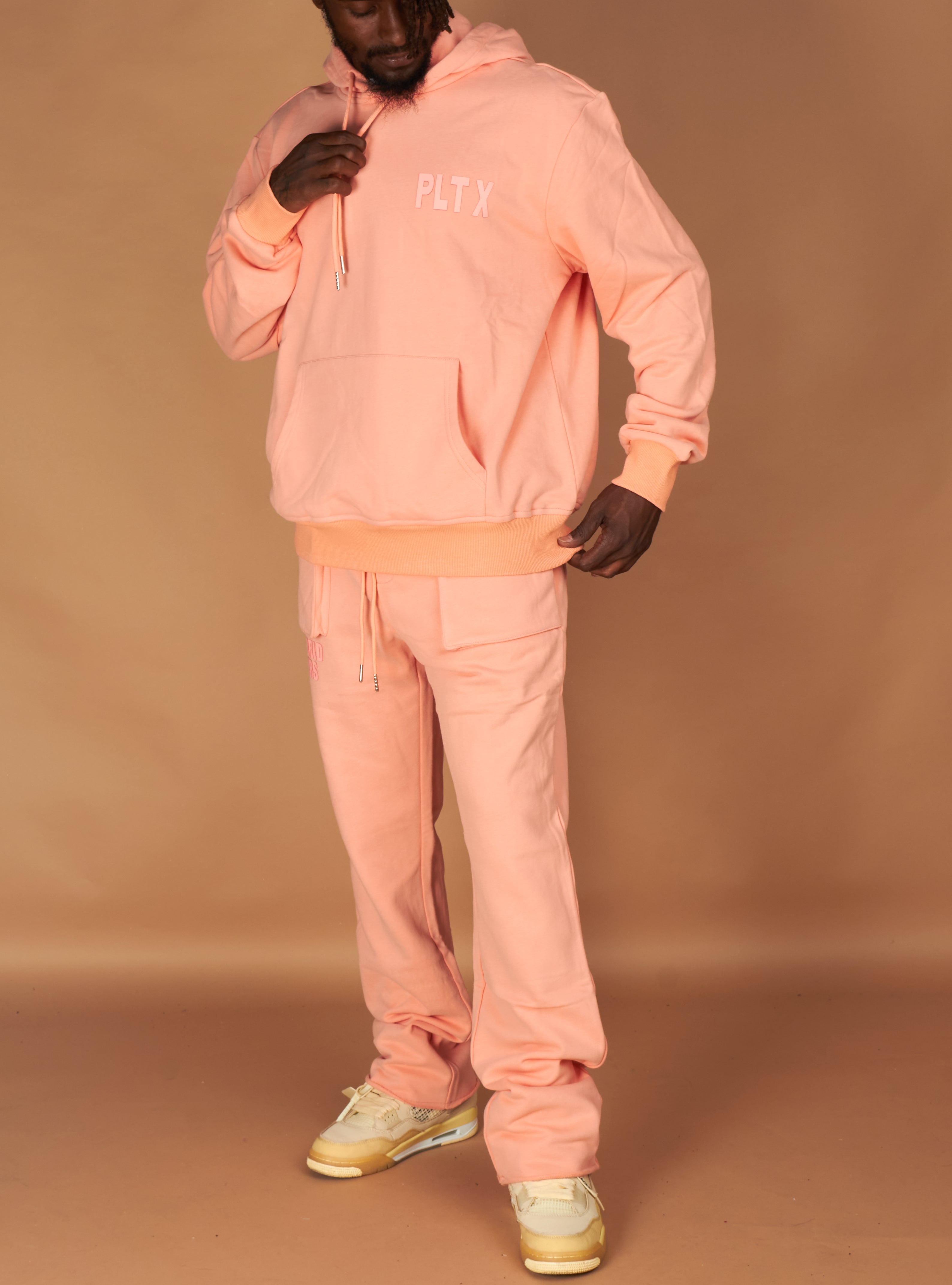Politics Sweatsuit - Warden - Pink - 813/267