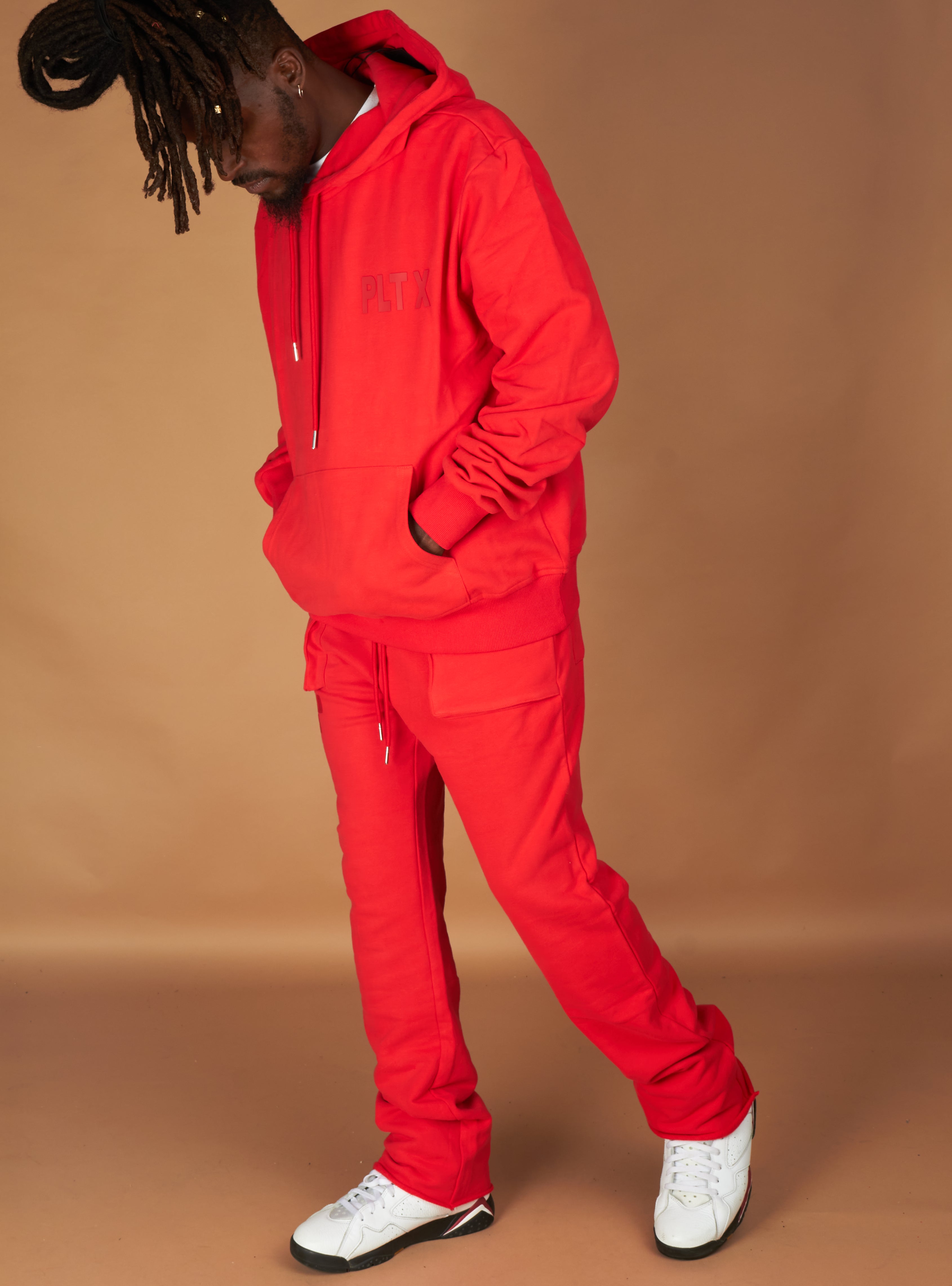 Politics Sweatsuit - Warden - Red - 812/266