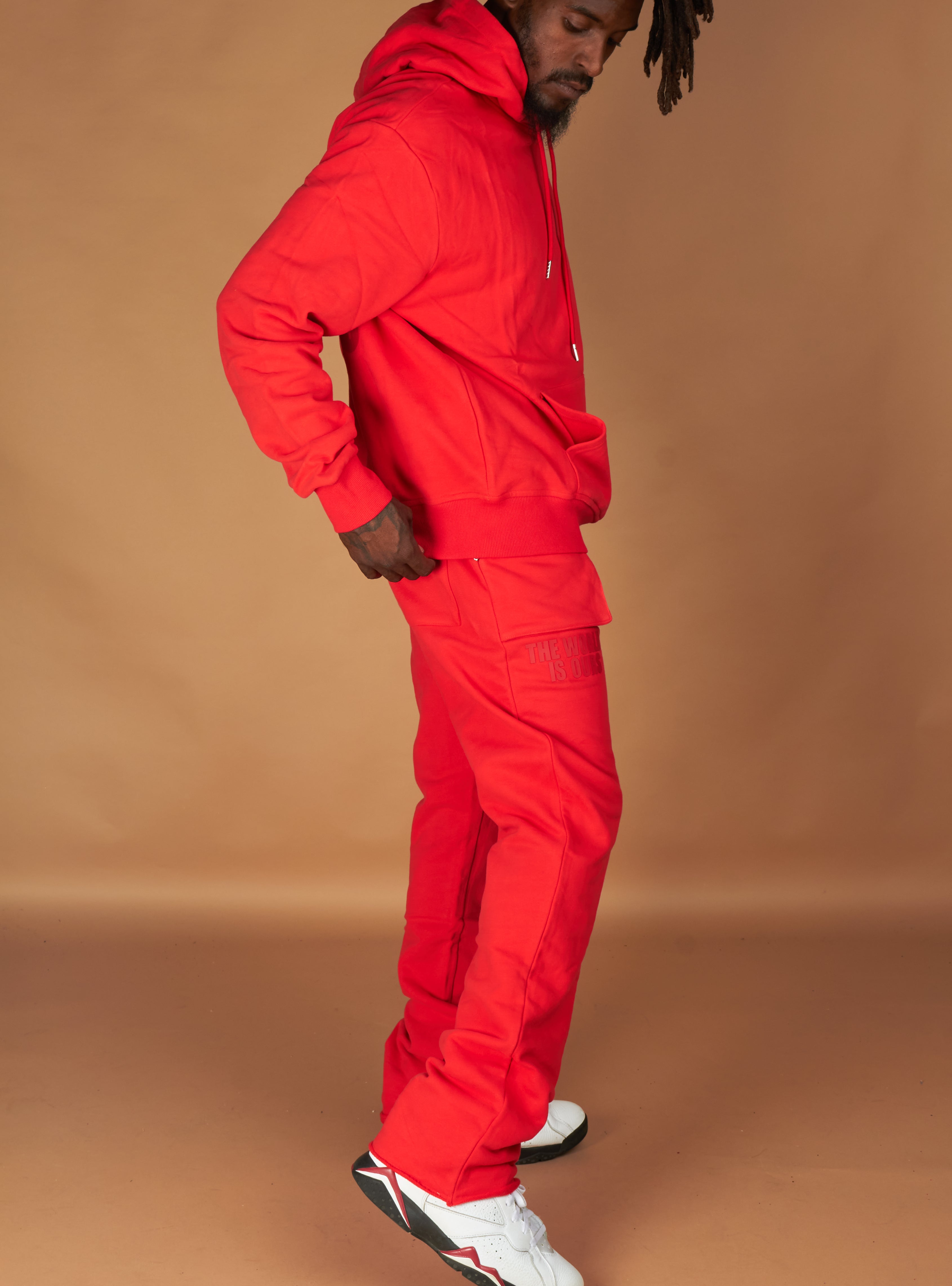 Politics Sweatsuit - Warden - Red - 812/266