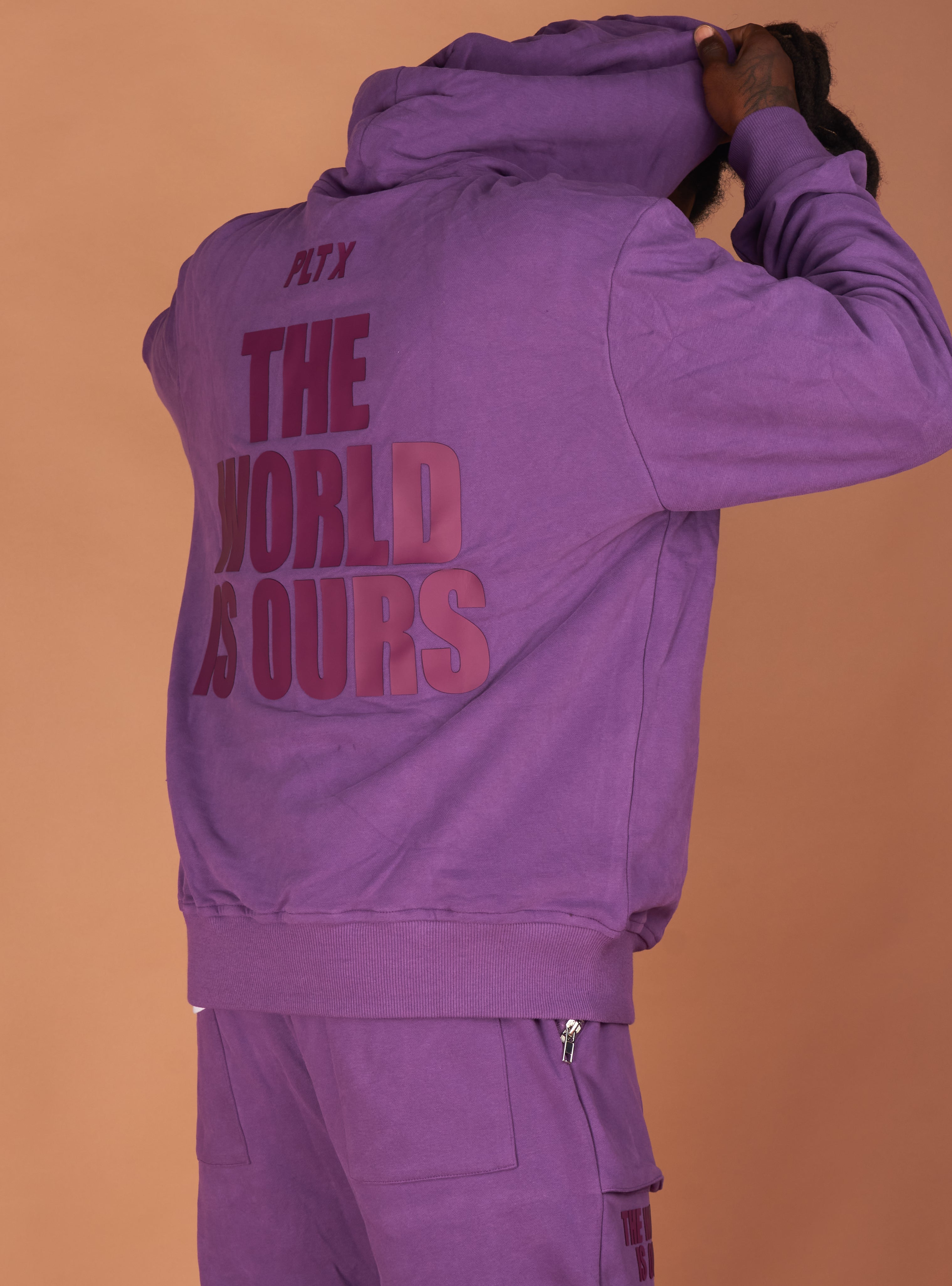 Politics Sweatsuit - Warden - Purple - 814/268