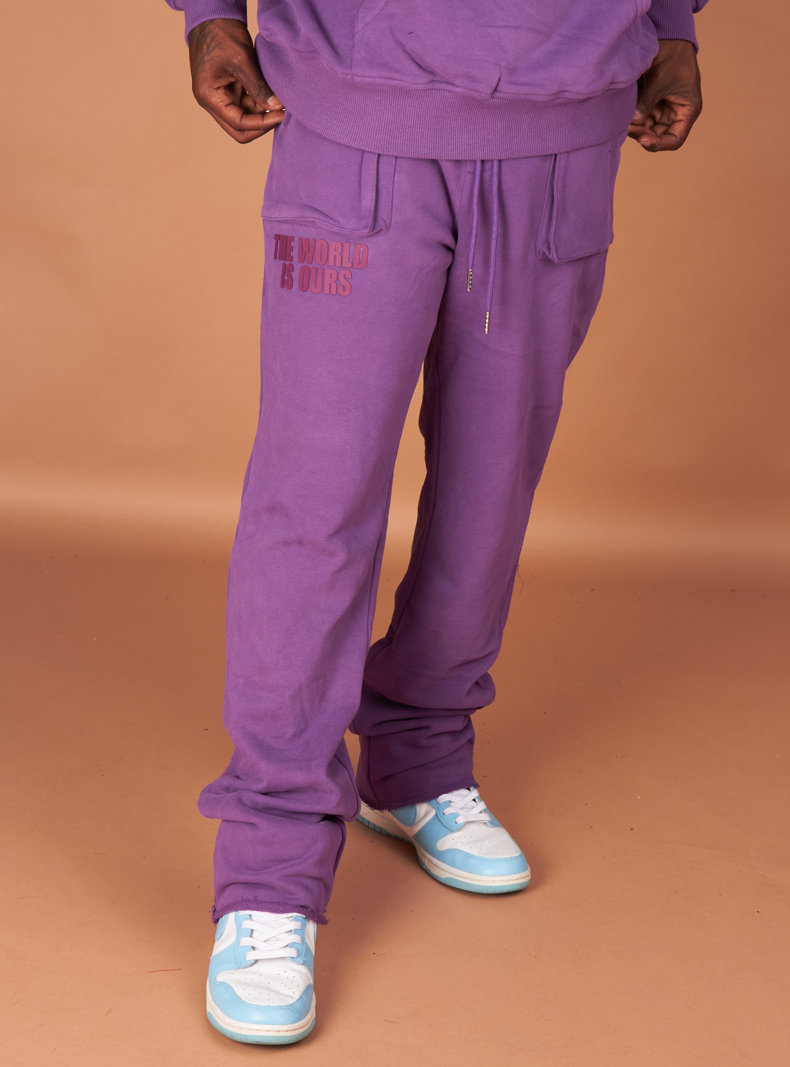 Politics Sweatsuit - Warden - Purple - 814/268