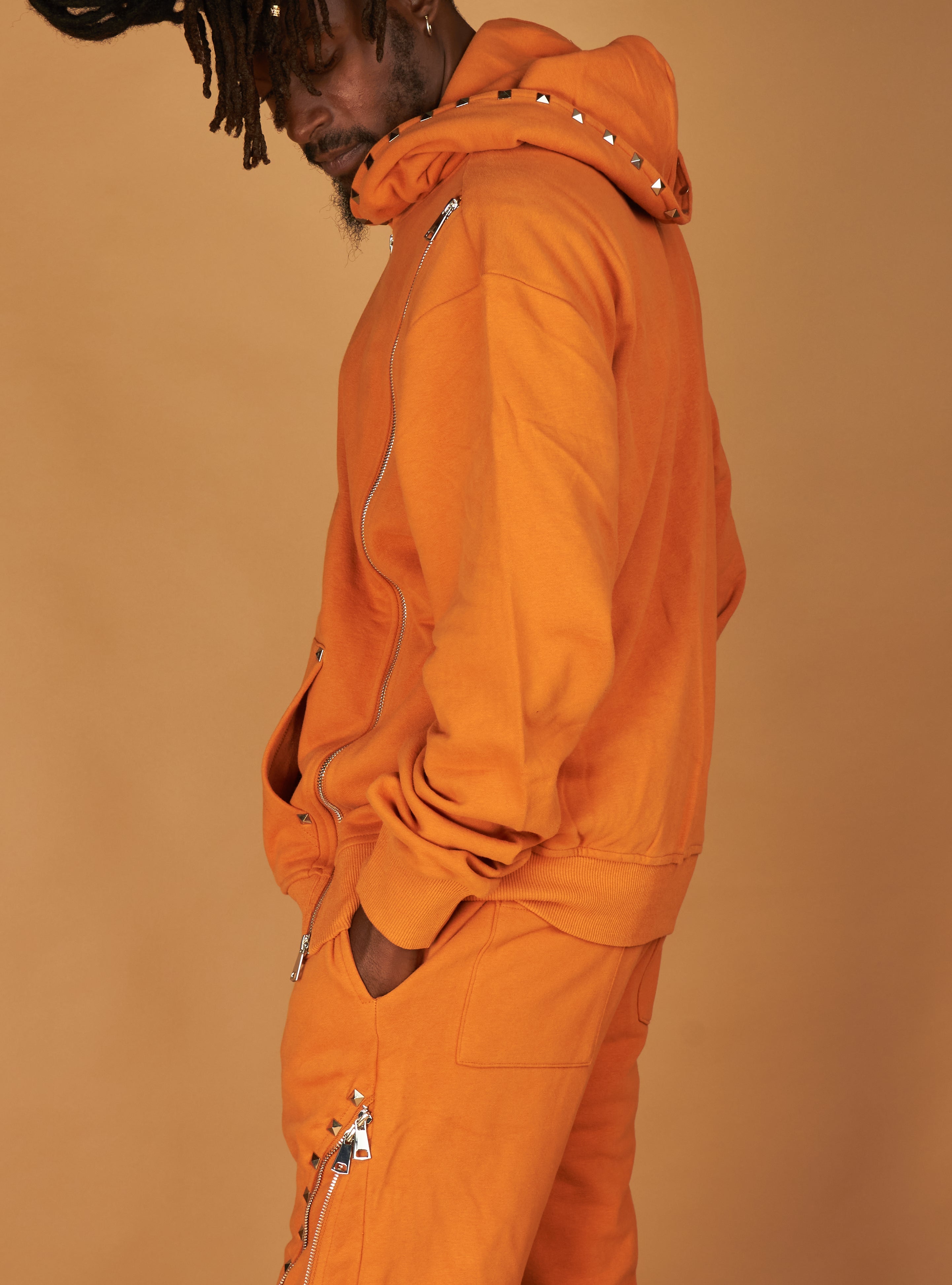 Politics Sweatsuit - Rivet - Orange - 716/726