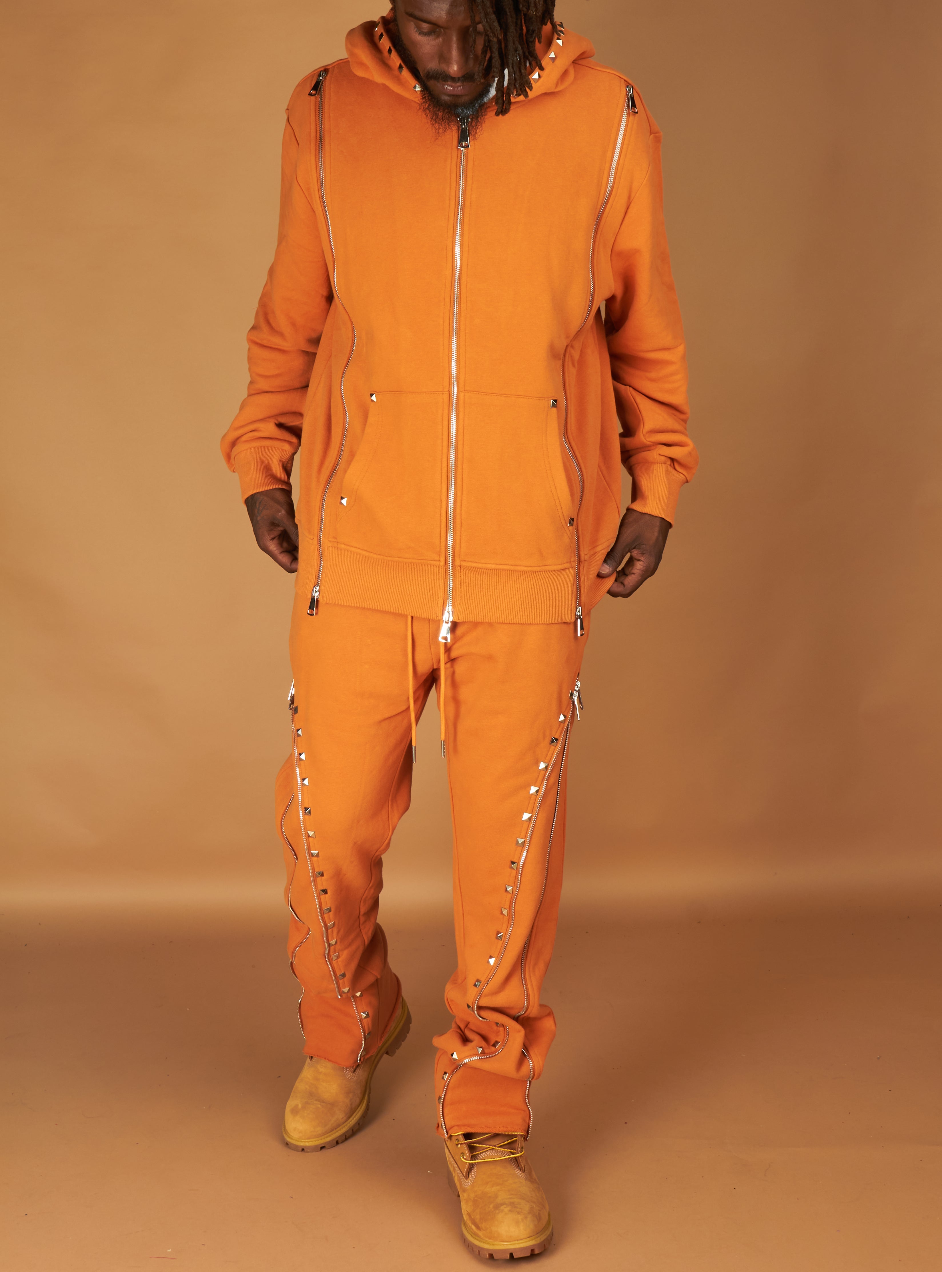 Politics Sweatsuit - Rivet - Orange  - 716/726