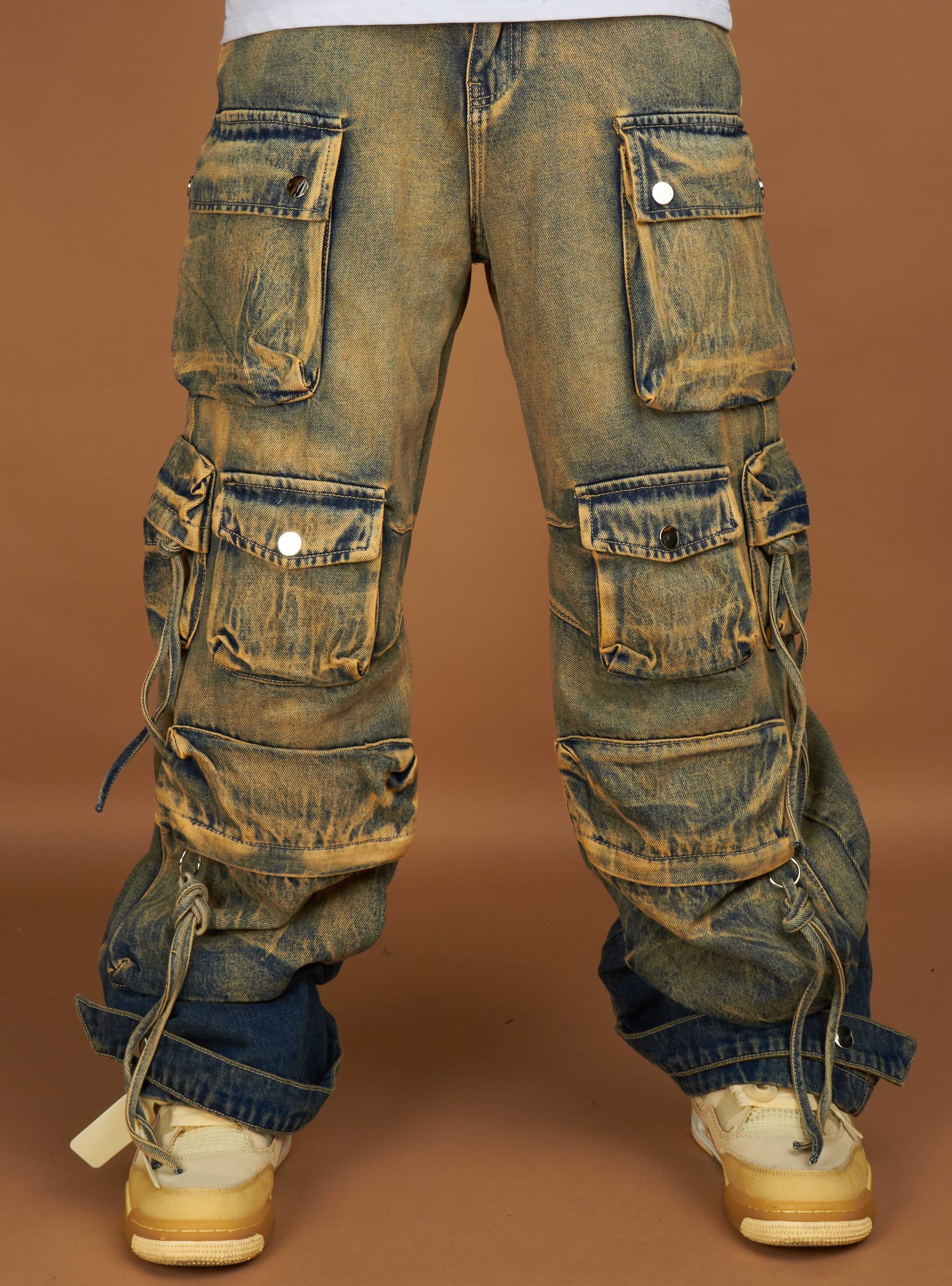 Politics Jeans - Cunningham Baggy Fit - Dark Vintage Blue Wash - 510