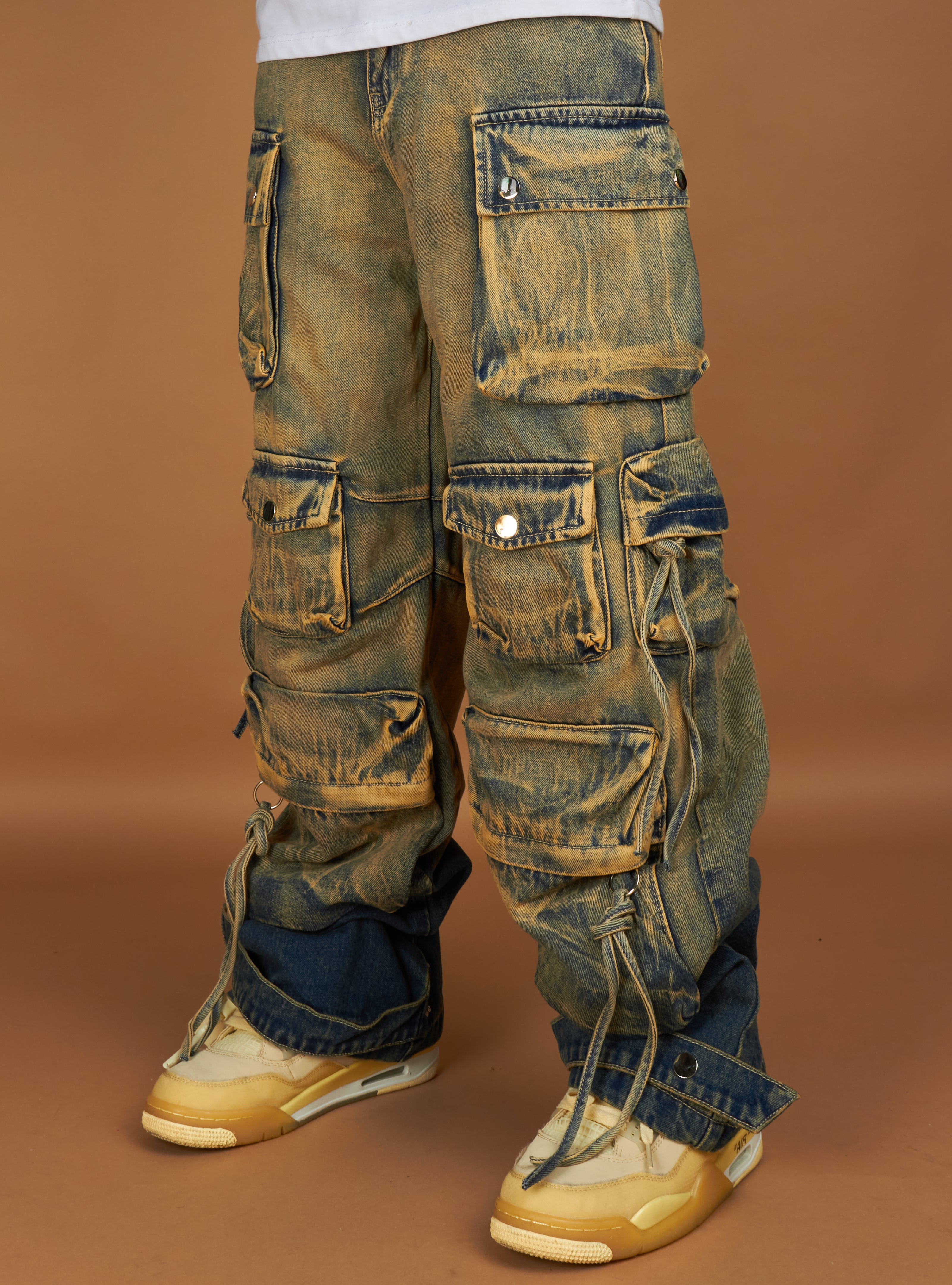Politics Jeans - Cunningham Baggy Fit - Dark Vintage Blue Wash - 510