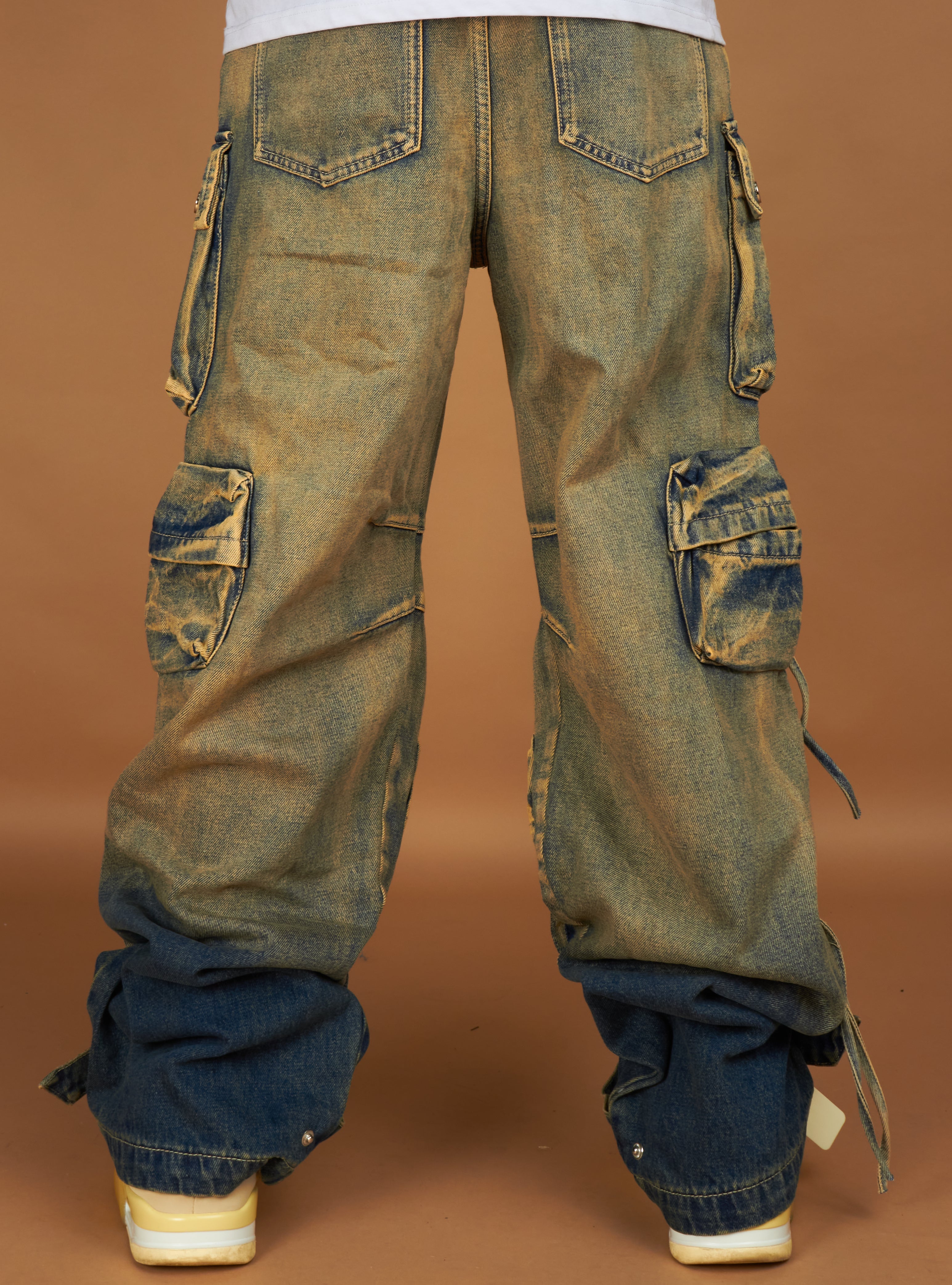 Politics Jeans - Cunningham Baggy Fit - Dark Vintage Blue Wash - 510