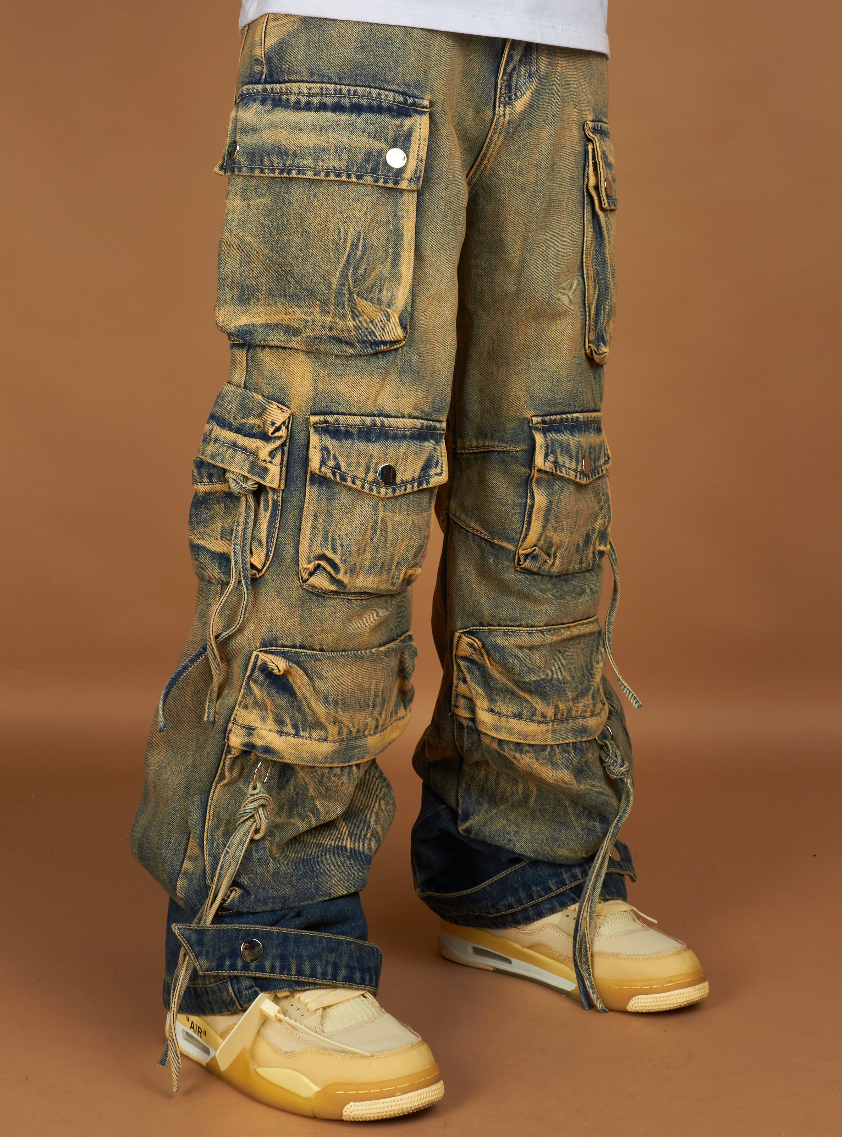 Politics Jeans - Cunningham Baggy Fit - Dark Vintage Blue Wash - 510