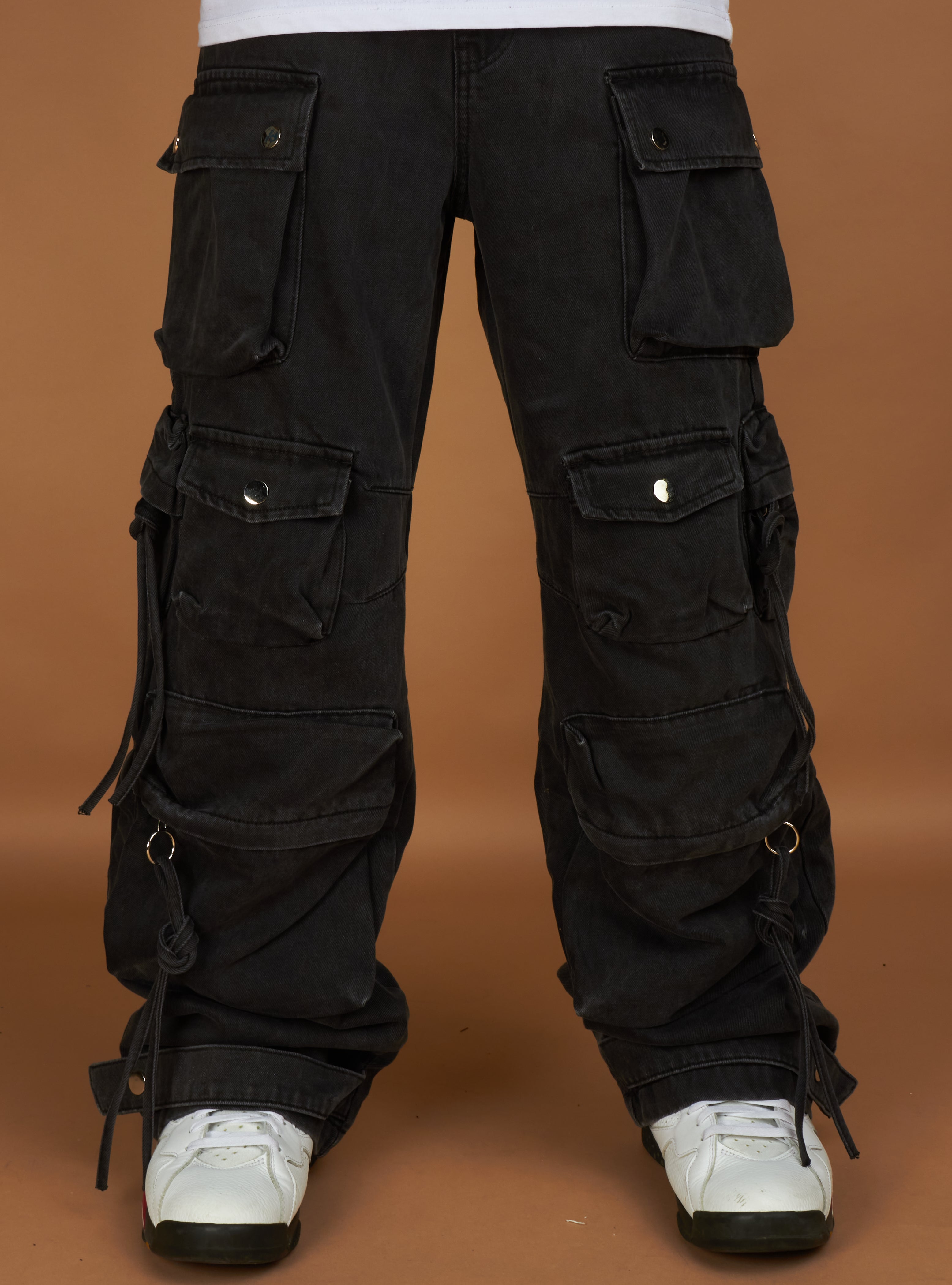 Politics Jeans - Cunningham Baggy Fit - Black Wash - 210