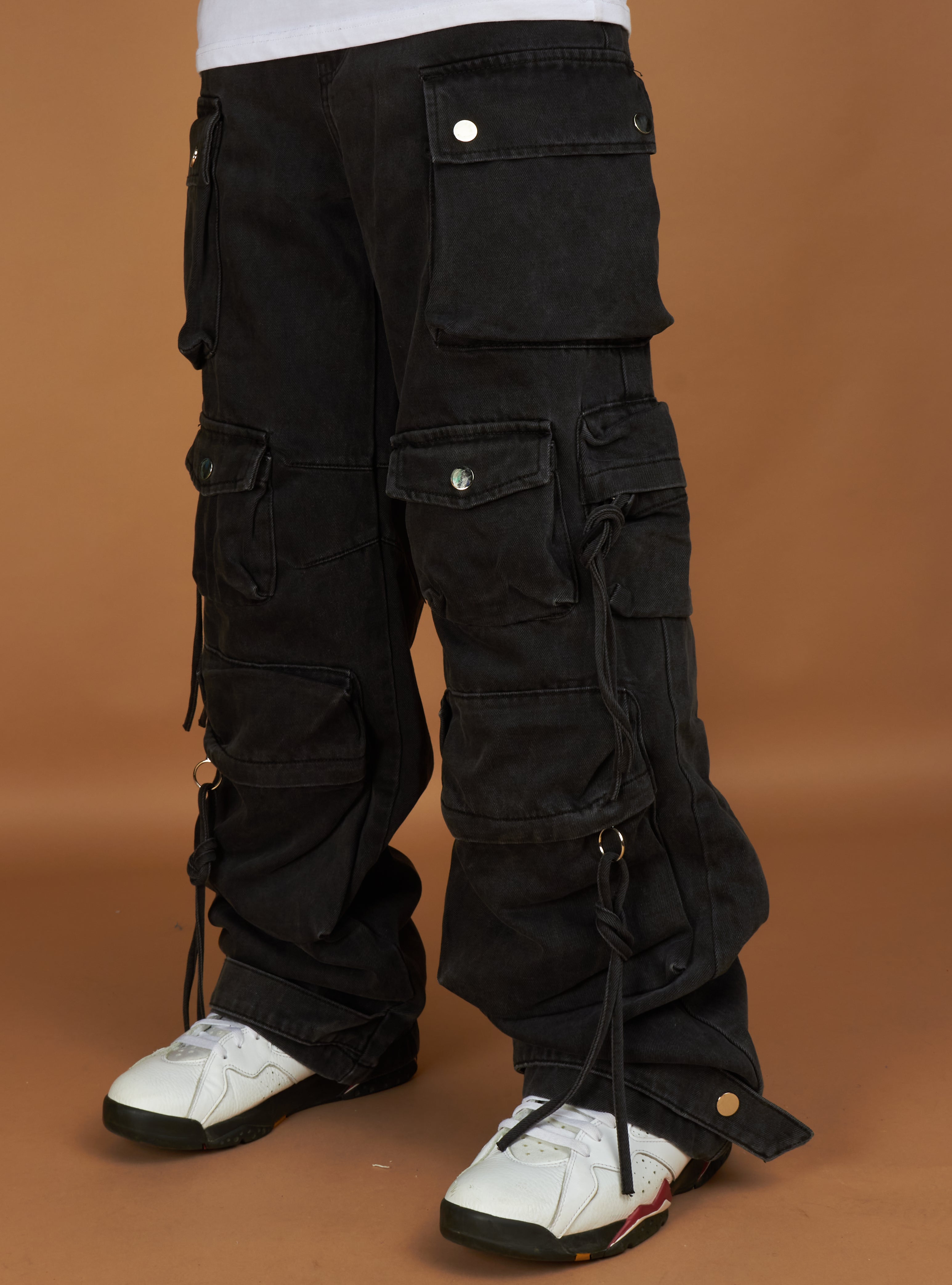 Politics Jeans - Cunningham Baggy Fit - Black Wash - 210