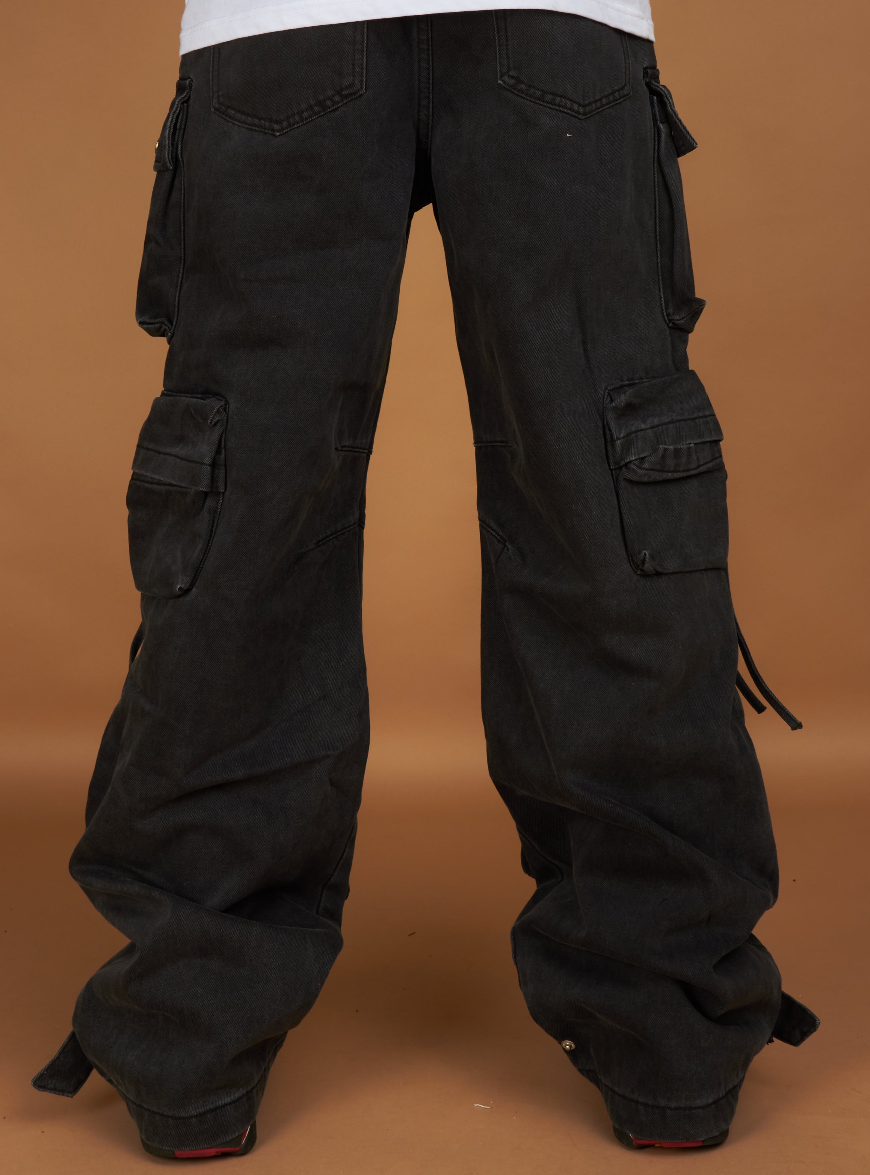 Politics Jeans - Cunningham Baggy Fit - Black Wash - 210