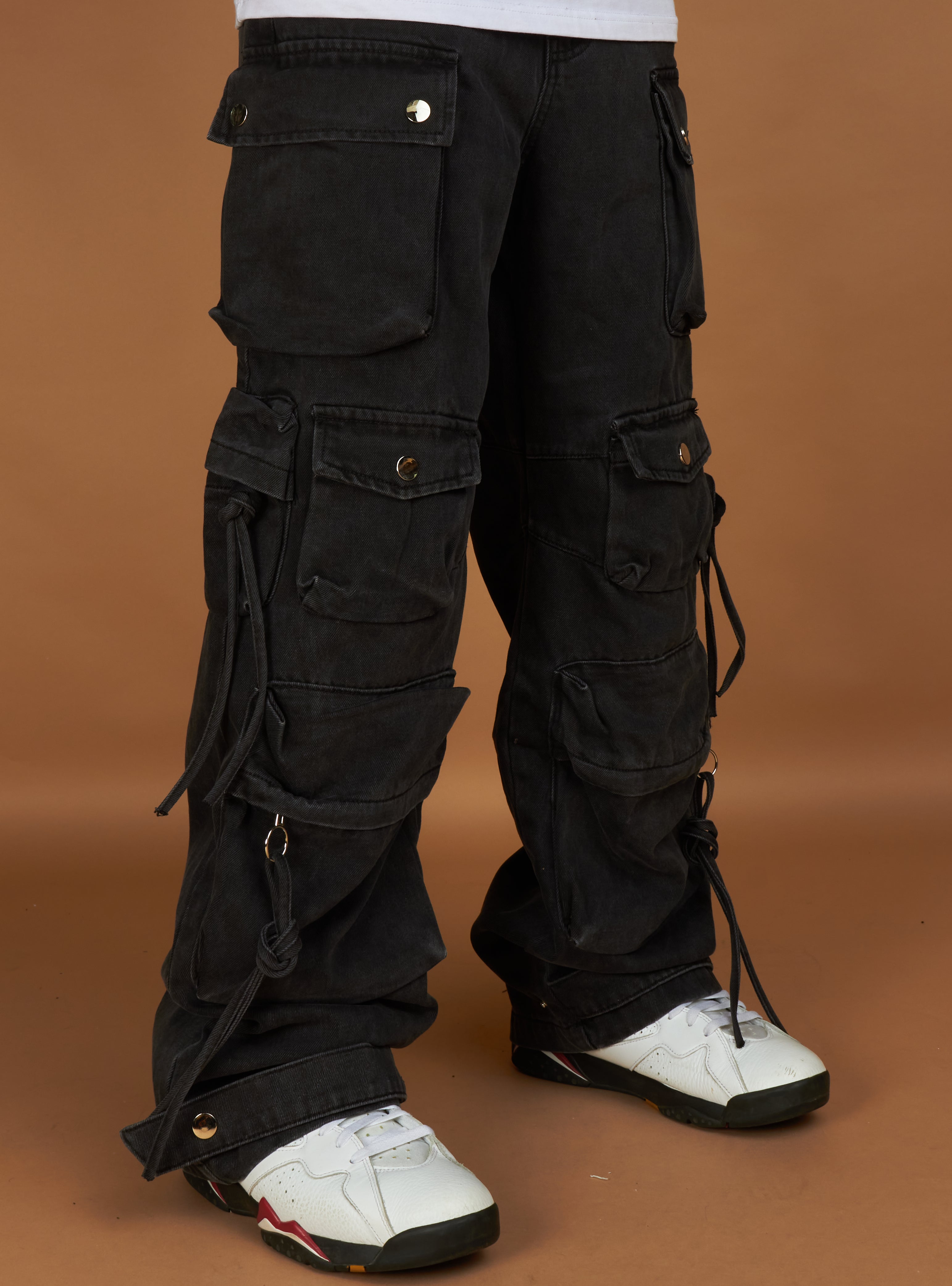 Politics Jeans - Cunningham Baggy Fit - Black Wash - 210