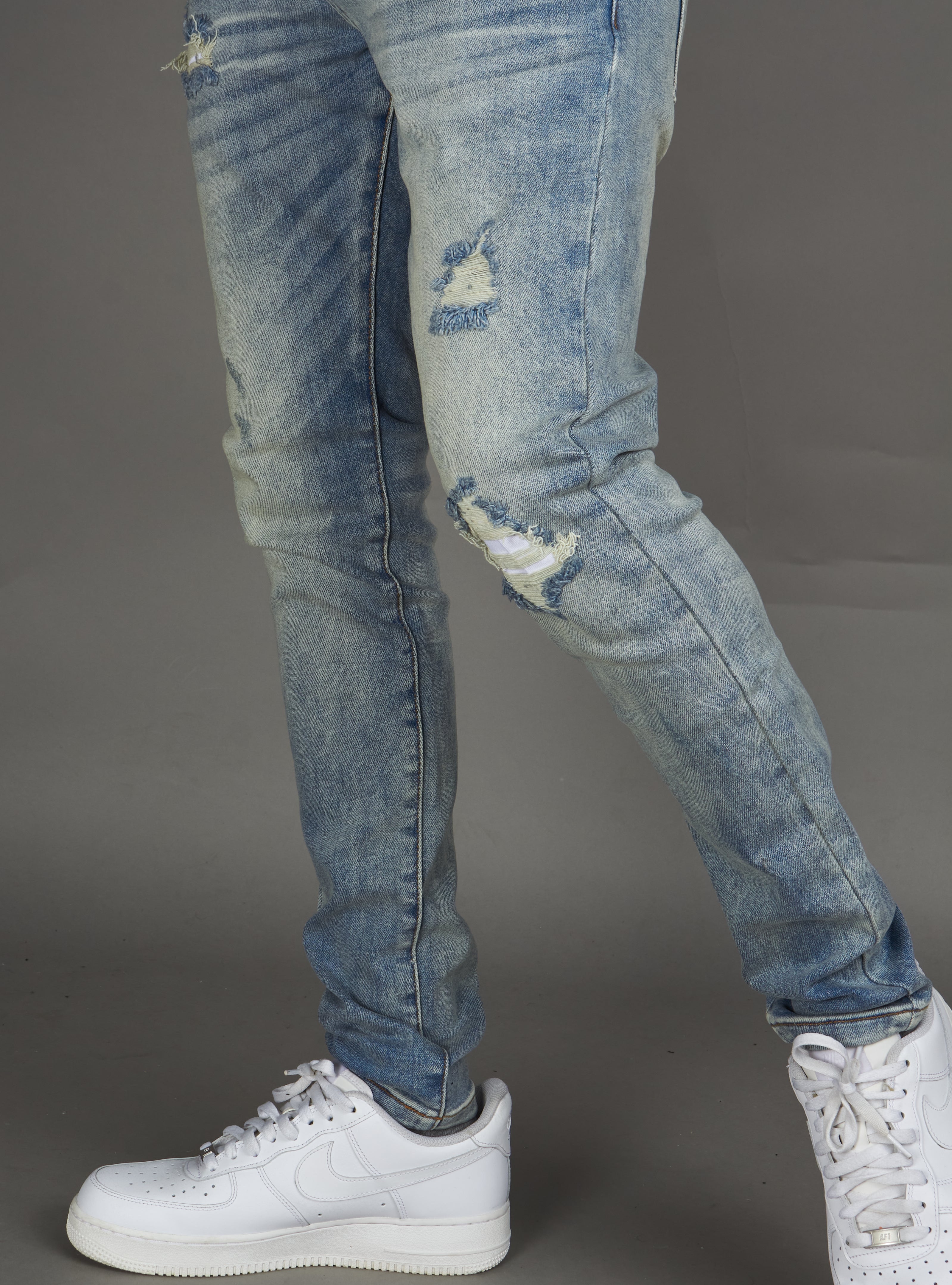 Politics Jeans - Akhurst Skinny Fit - Blue Wash - 660