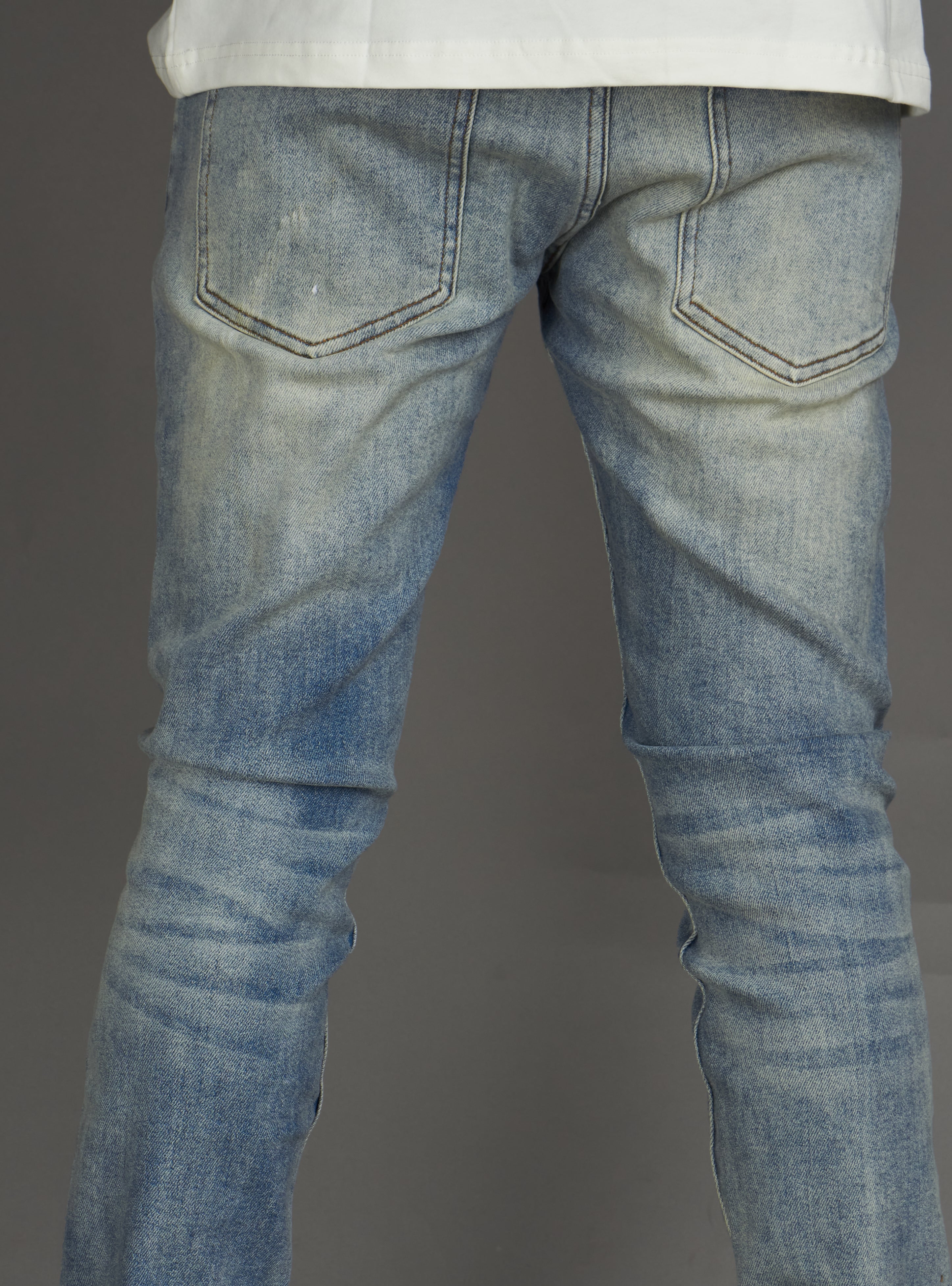 Politics Jeans - Akhurst Skinny Fit - Blue Wash - 660