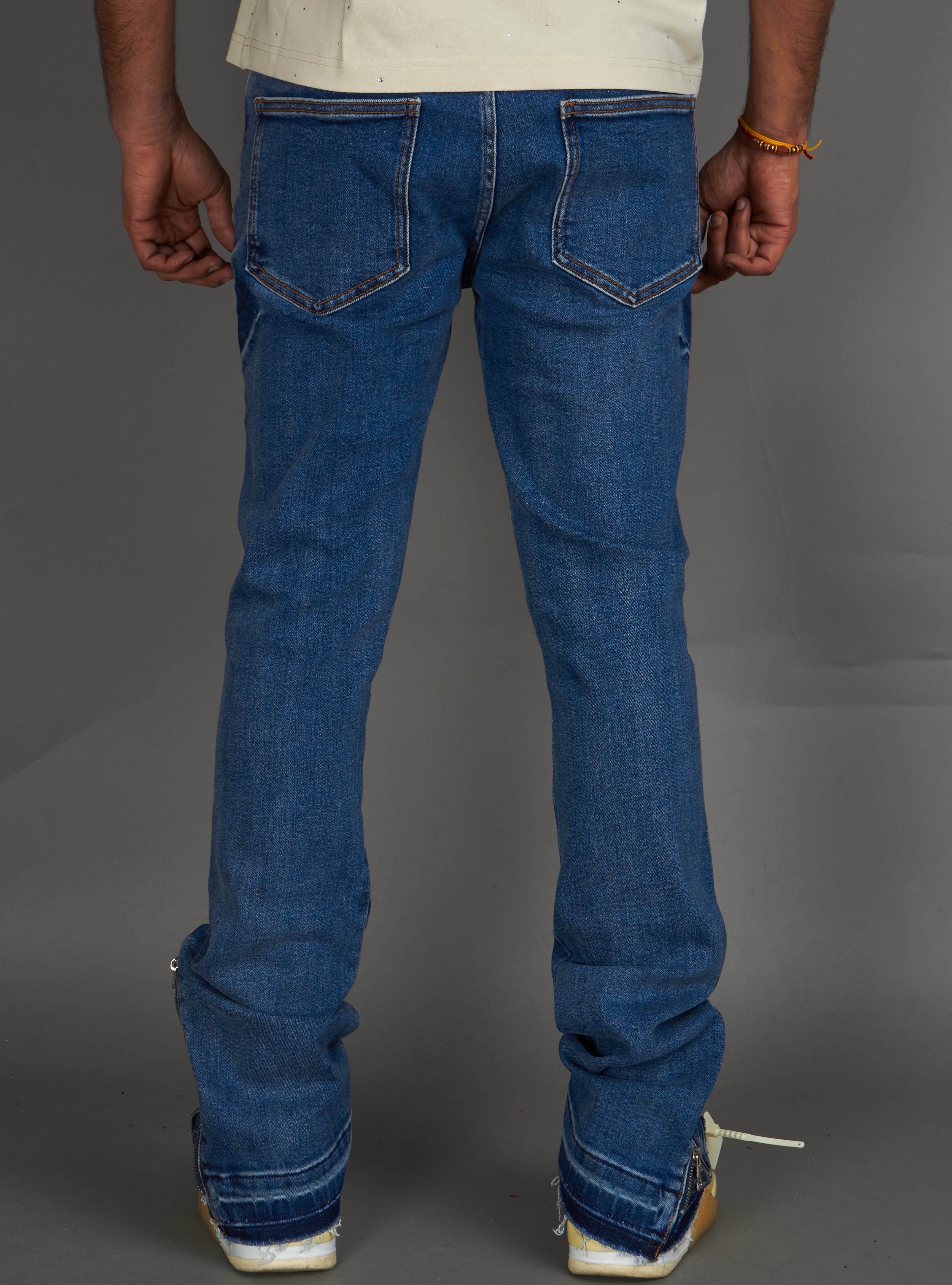 Politics Jeans - Agassi Stacked Fit - Blue Wash - 967