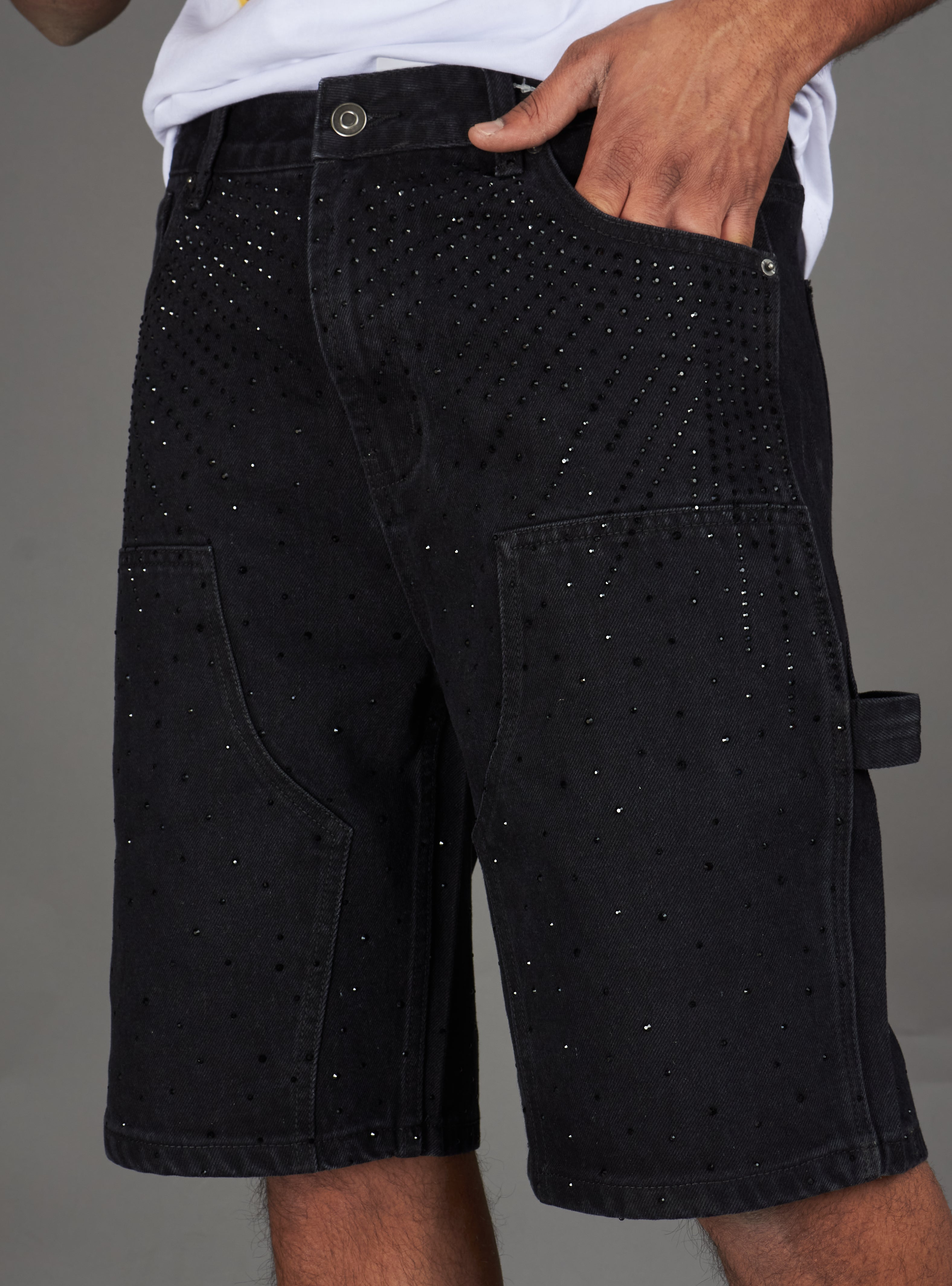 Politics Shorts - Oscar - Jet Black - 901