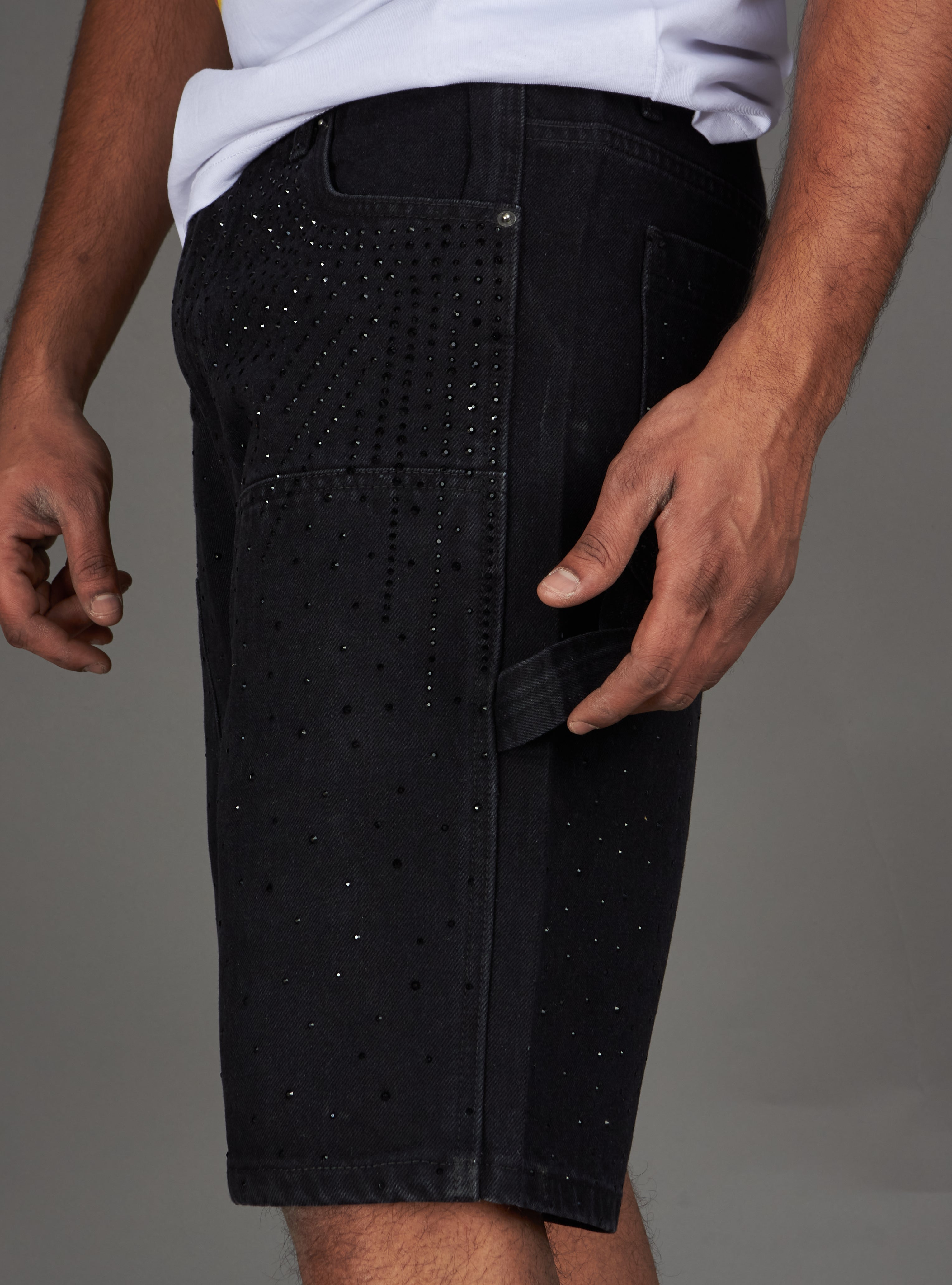 Politics Shorts - Oscar - Jet Black - 901