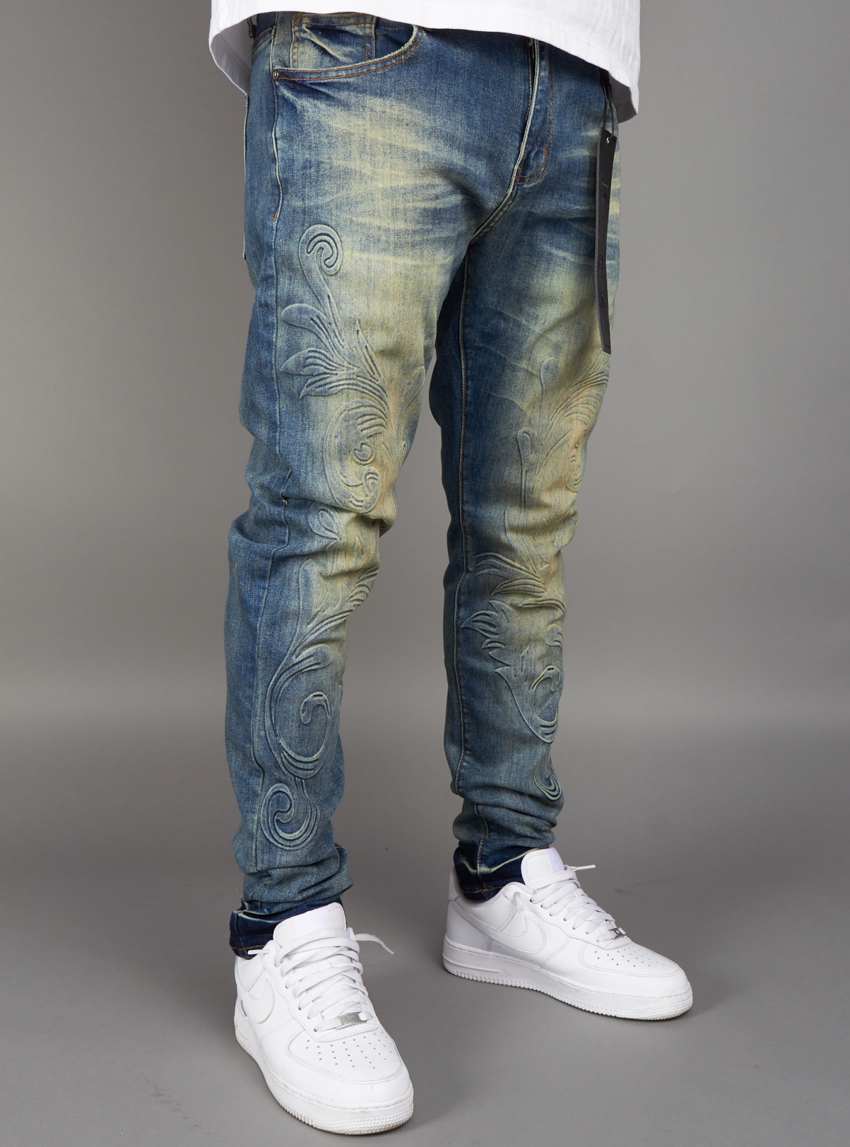 Politics Jeans - Phoenix Skinny Fit - Dark Blue Wash - 318