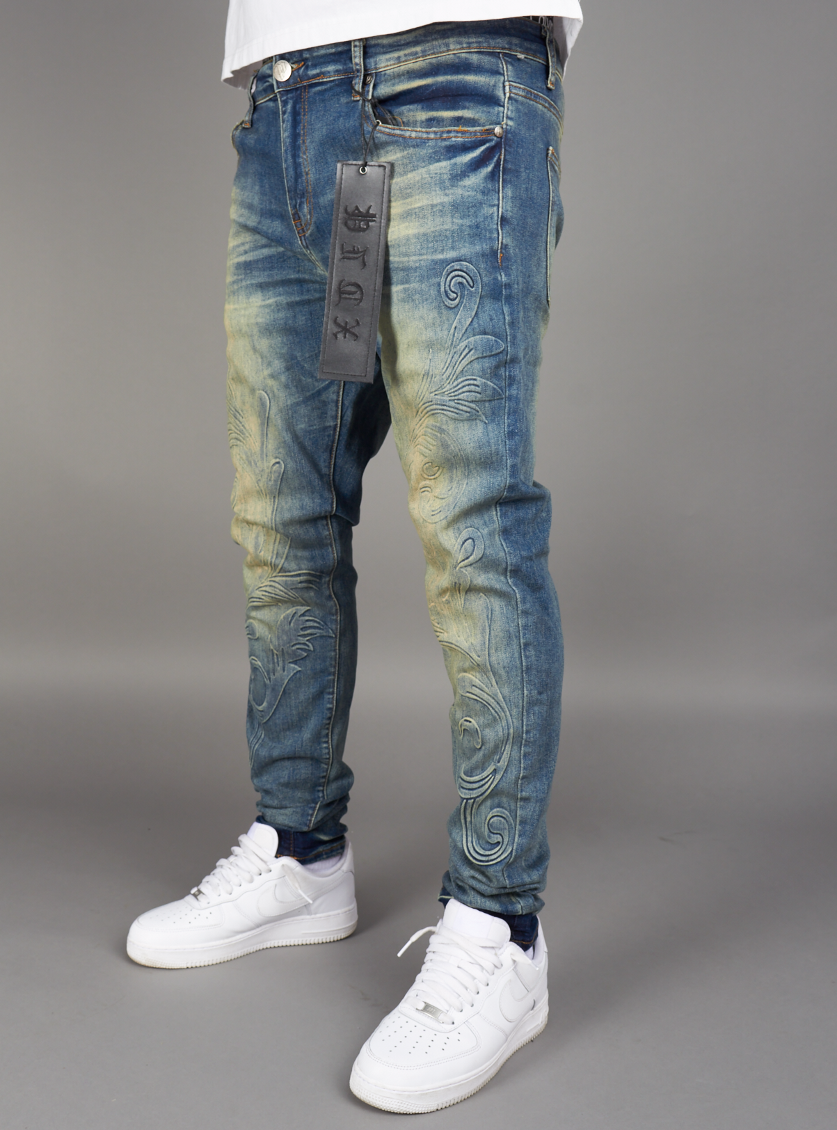 Politics Jeans - Phoenix Skinny Fit - Dark Blue Wash - 318