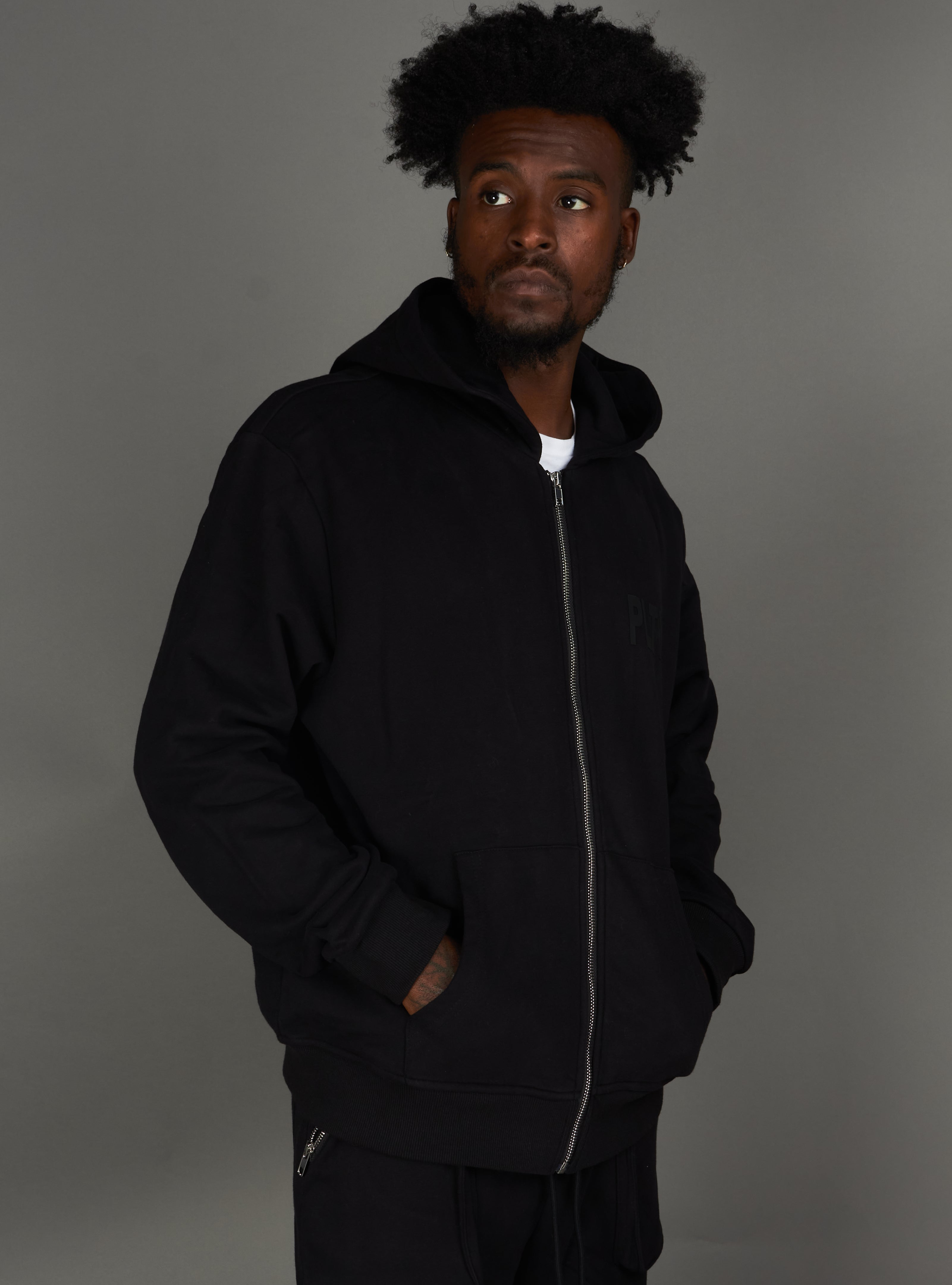 Politics Sweatsuit - Twin - Black - 180