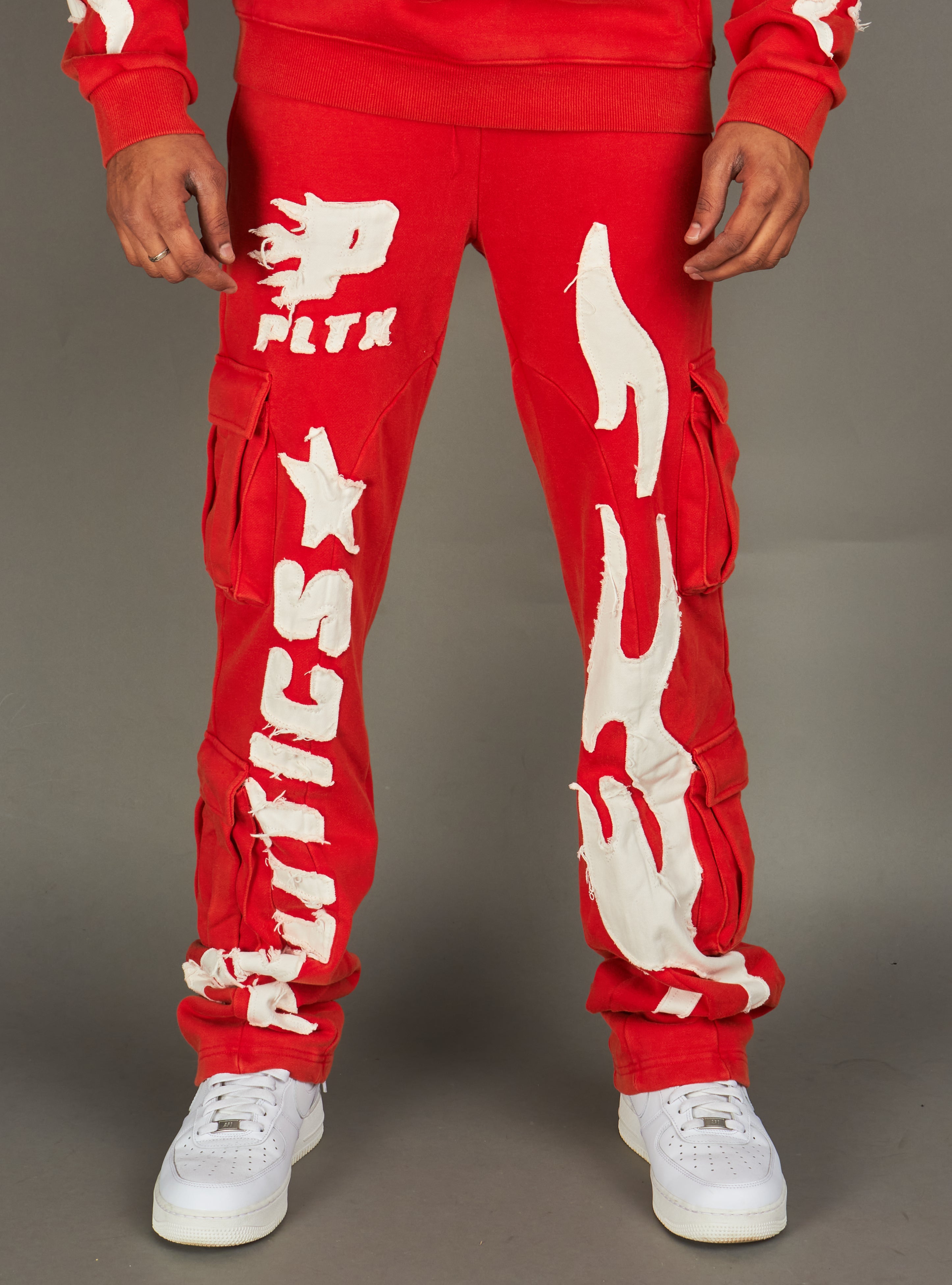 Politics Sweatpants - Oz - Red wash  - 610