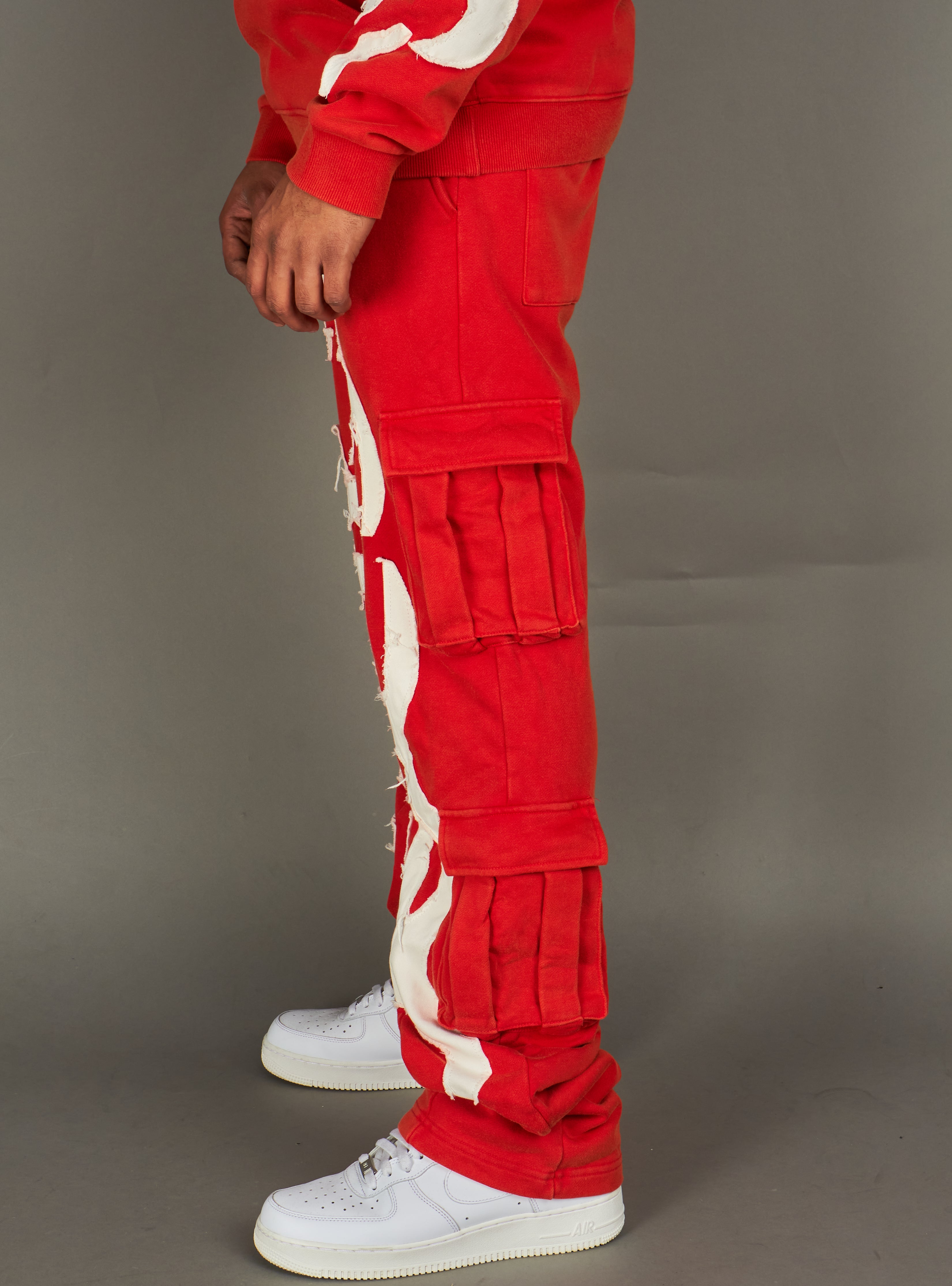 Politics Sweatpants - Oz - Red wash - 610