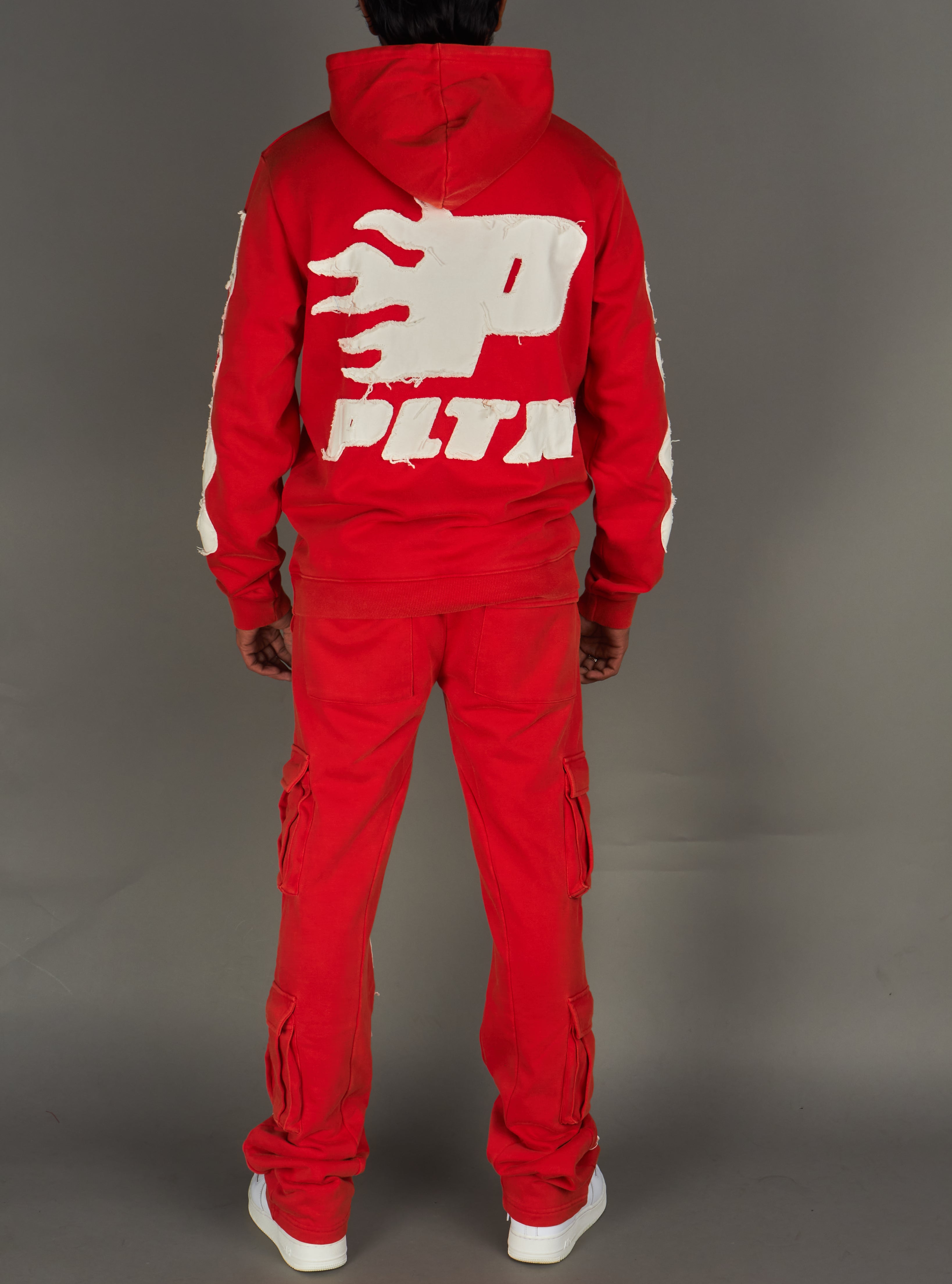 Politics Hoodie - Oz - Red WASH - 605