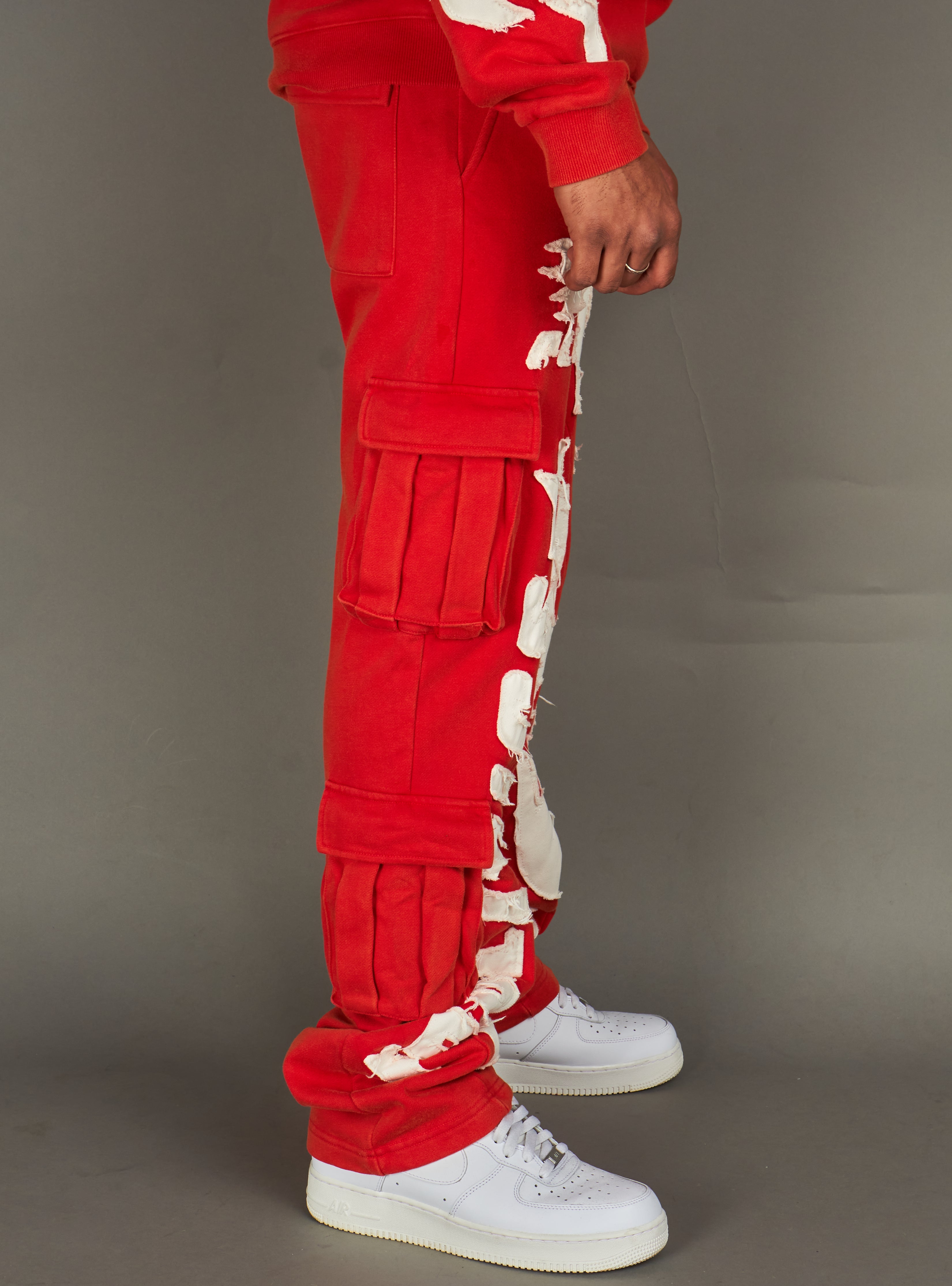 Politics Sweatpants - Oz - Red wash - 610