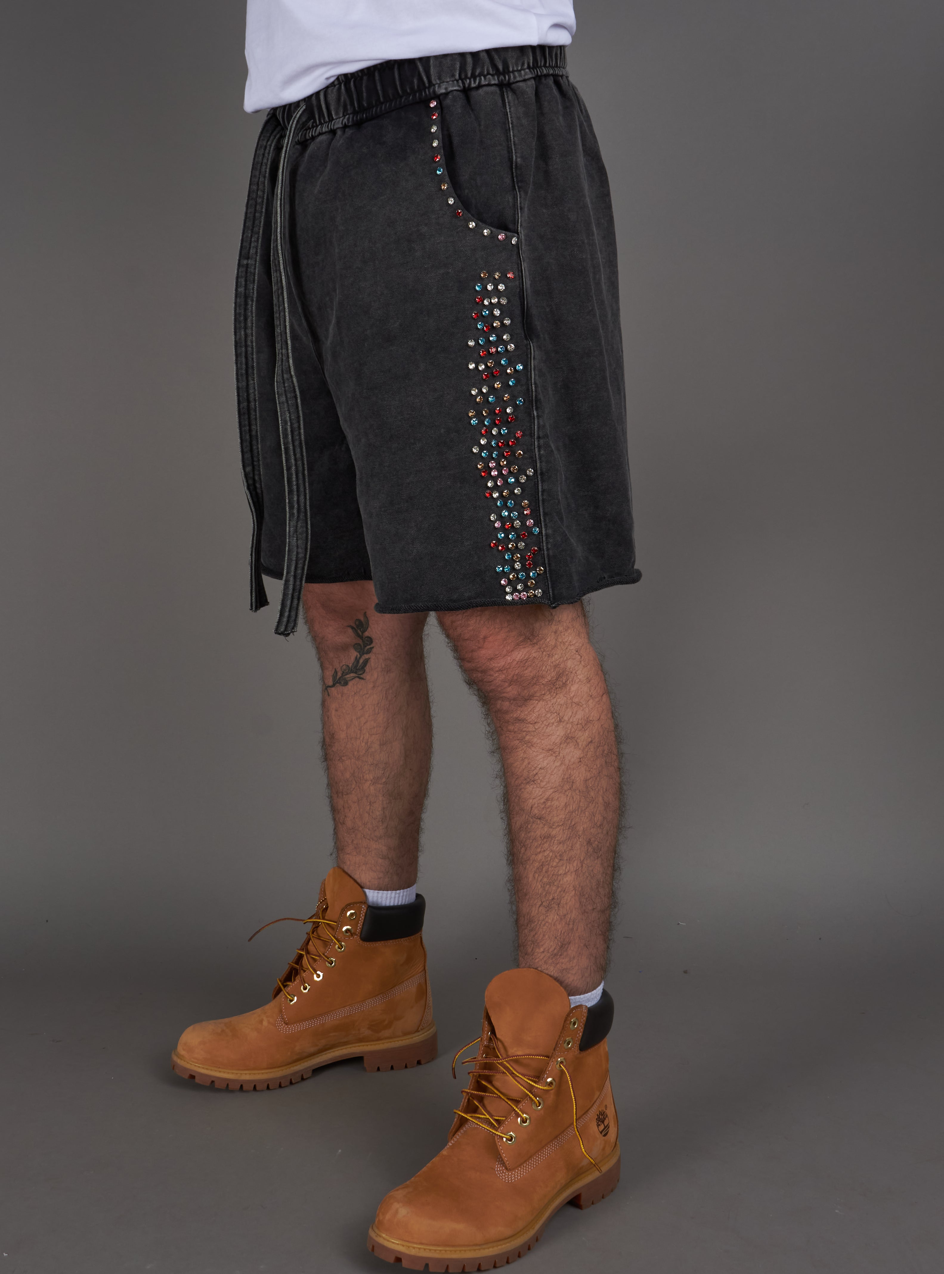 Politics Shorts - Sevin - Washed Black - 402