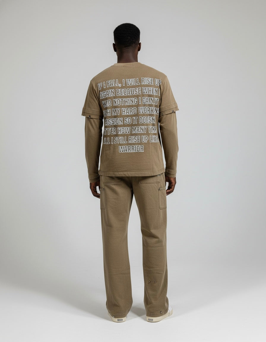 Politics Sweatshirt - Jorik - Brown - 809