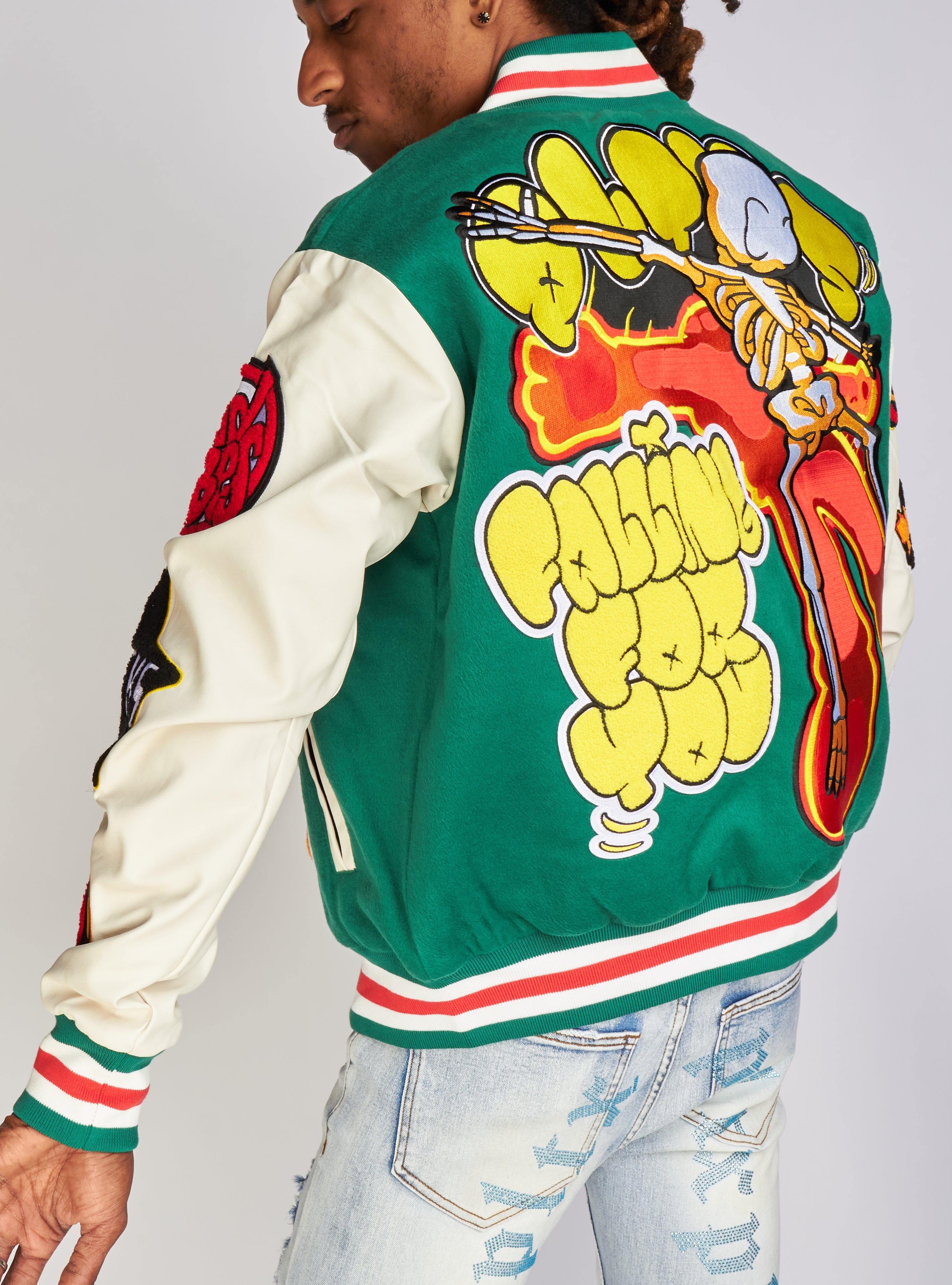Politics Jacket - Crawford Brown Varsity - 427