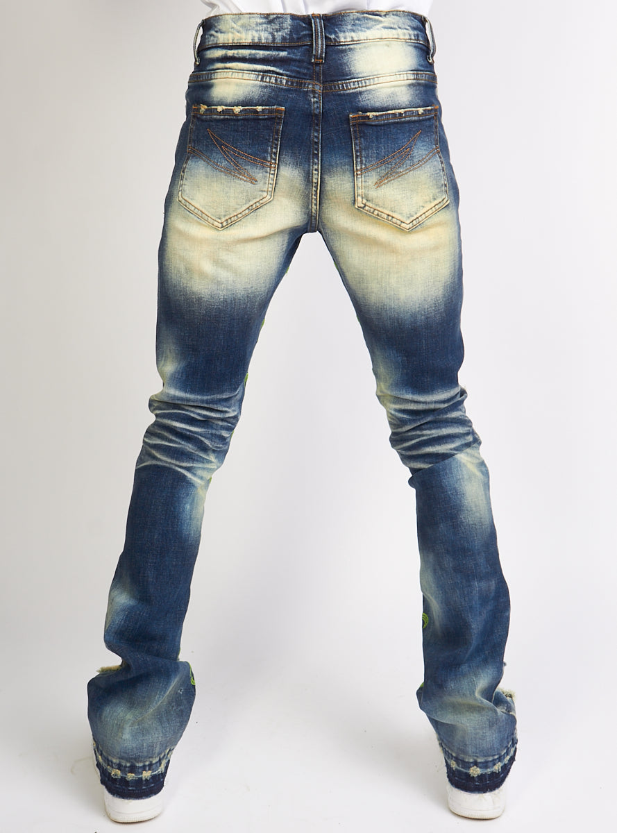 Politics Jeans - Barlow - Stacked - Med. Vintage - 507