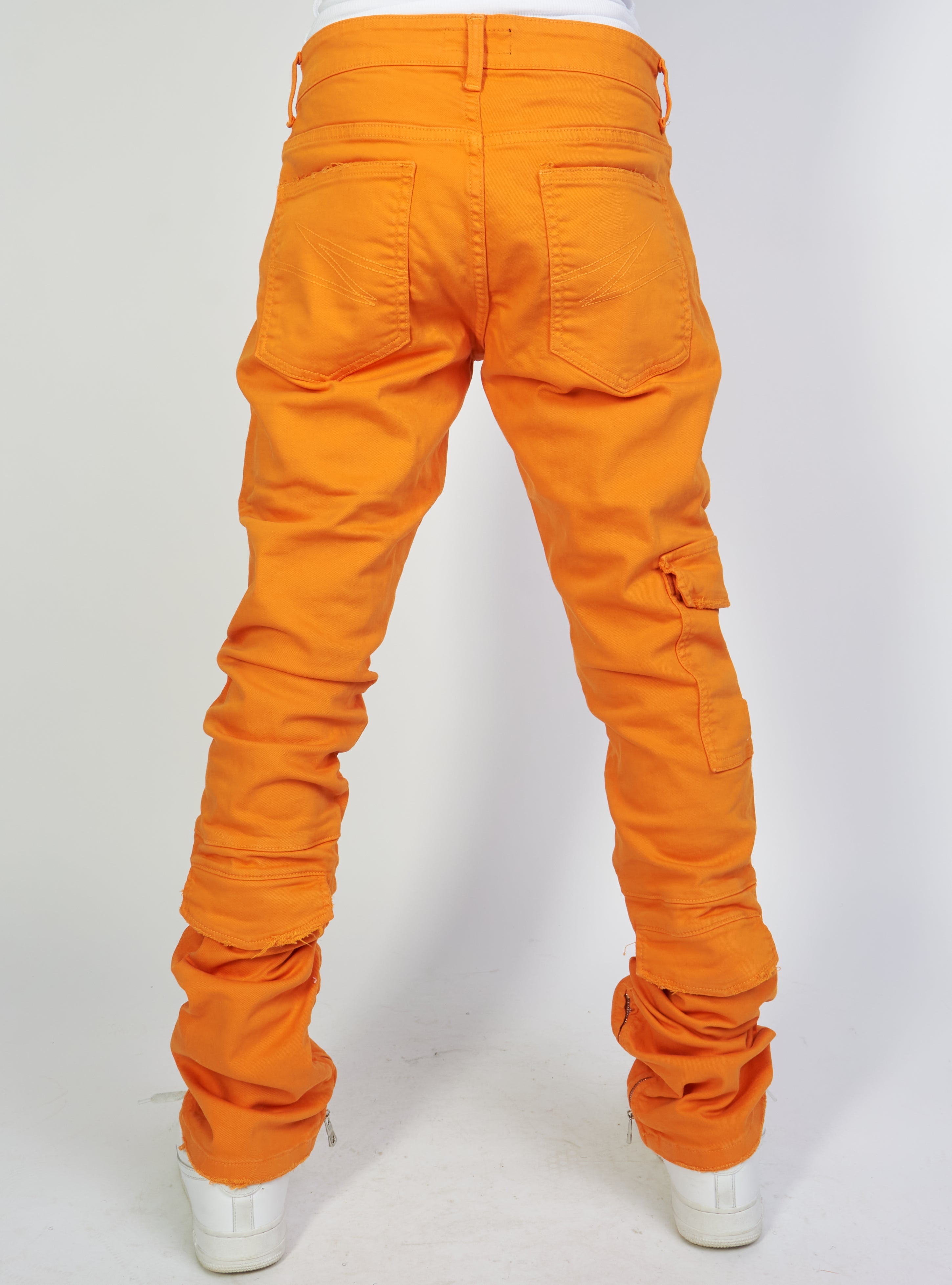 Politics Jeans - Skinny Stacked Cargo - Orange - Murphy507