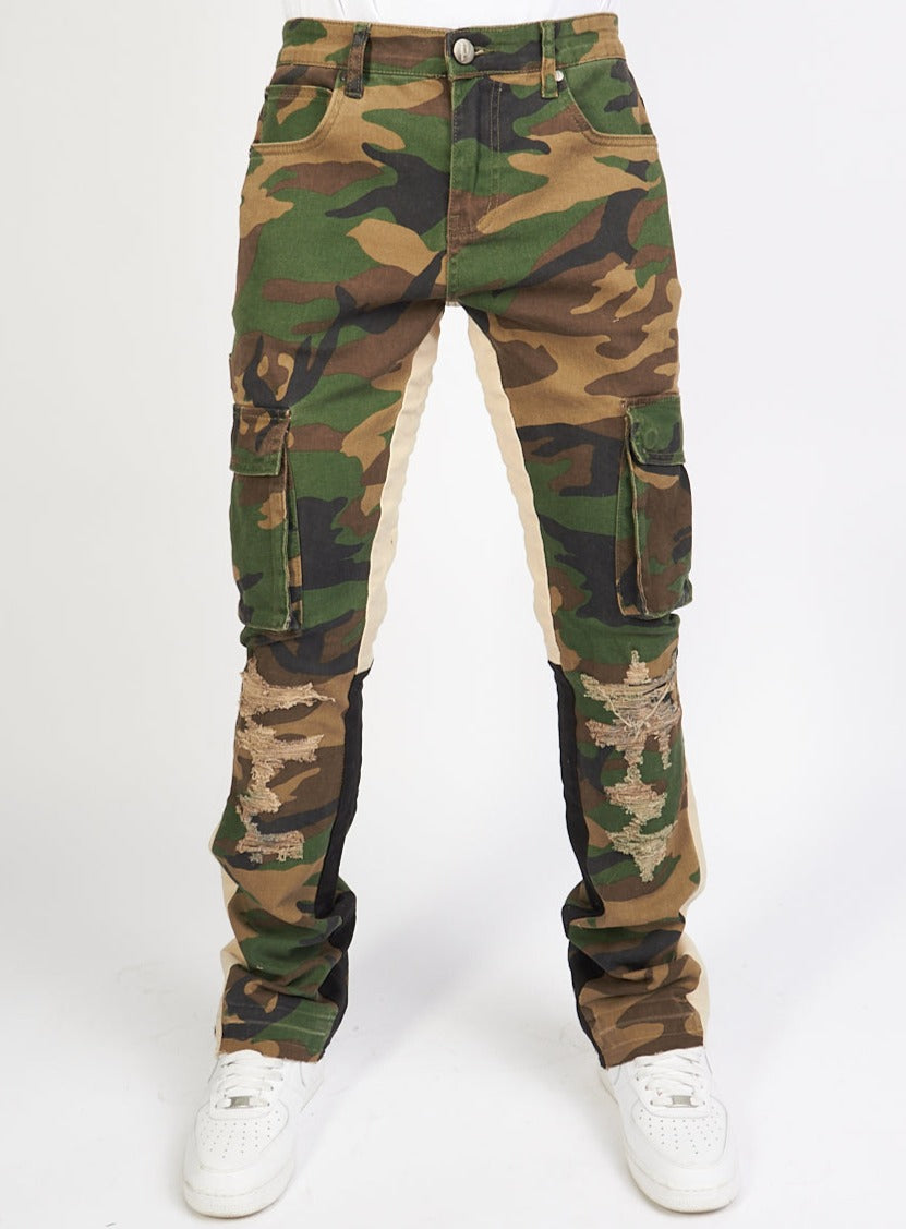 Politics Jeans - Mott - Stacked - Camo - 502