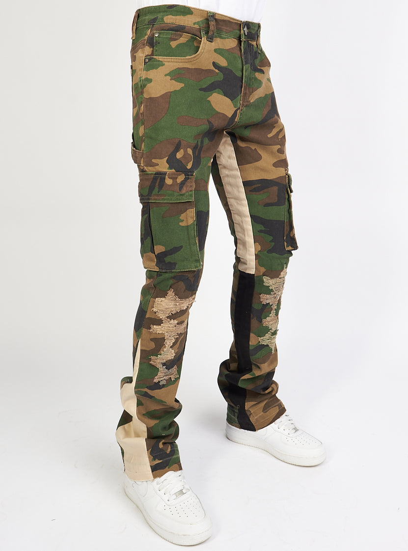 Politics Jeans - Mott - Stacked - Camo - 502