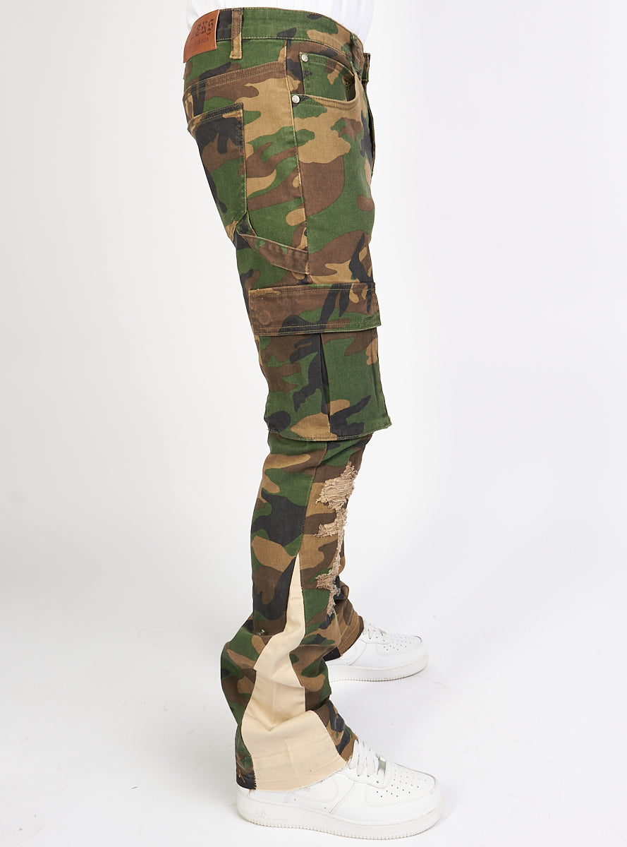 Politics Jeans - Mott - Stacked - Camo - 502