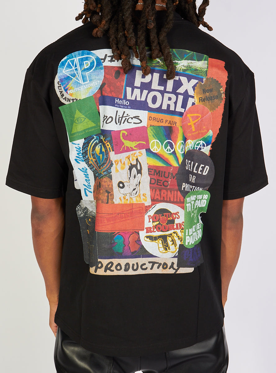 Politics T-Shirt - Black - Wilkins102