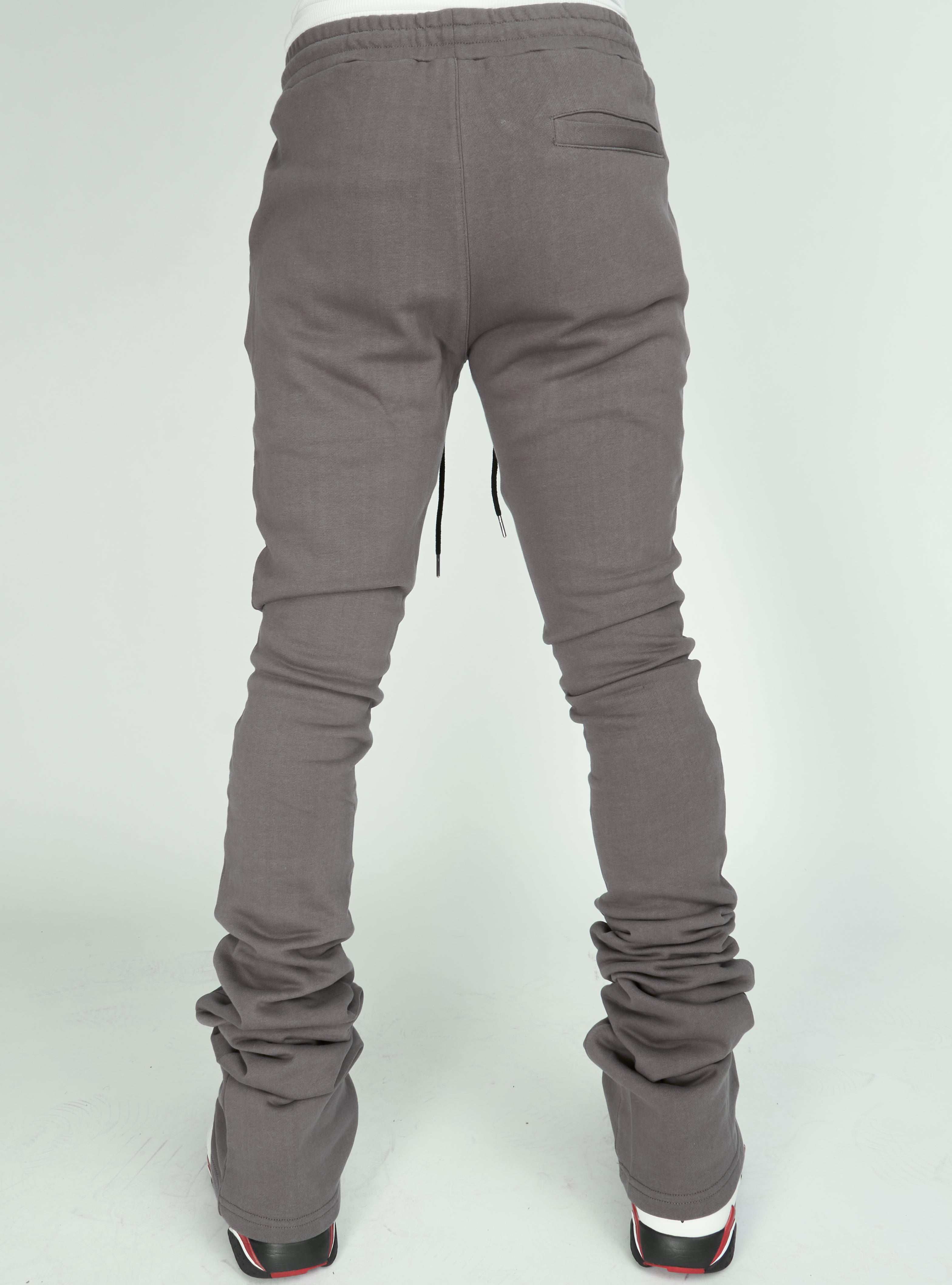 Politics Sweatpants - Super Stacked Sweatpants - Sport Grey - Foster711