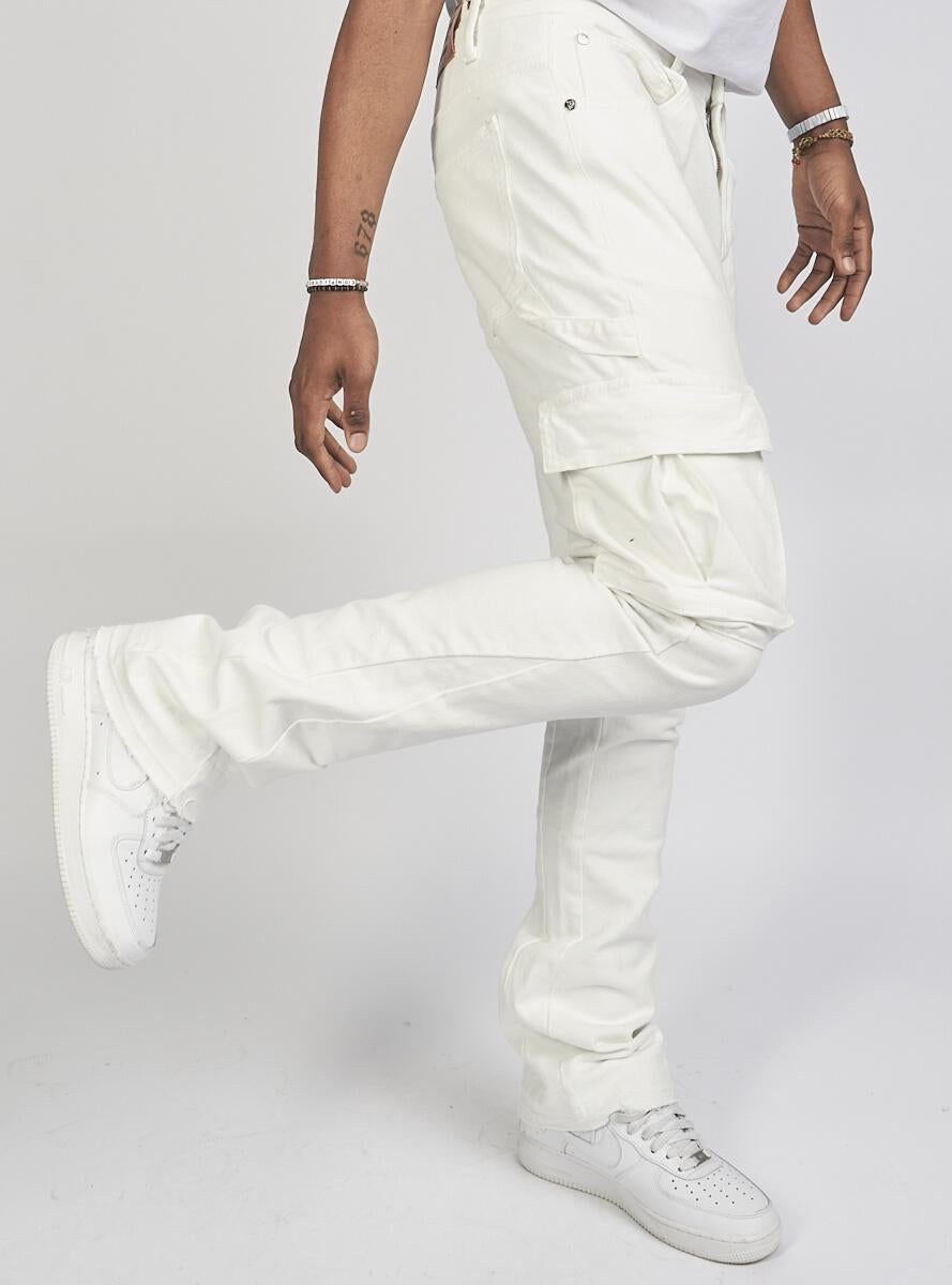 Politics Jeans - Mott - Stacked - White - 506