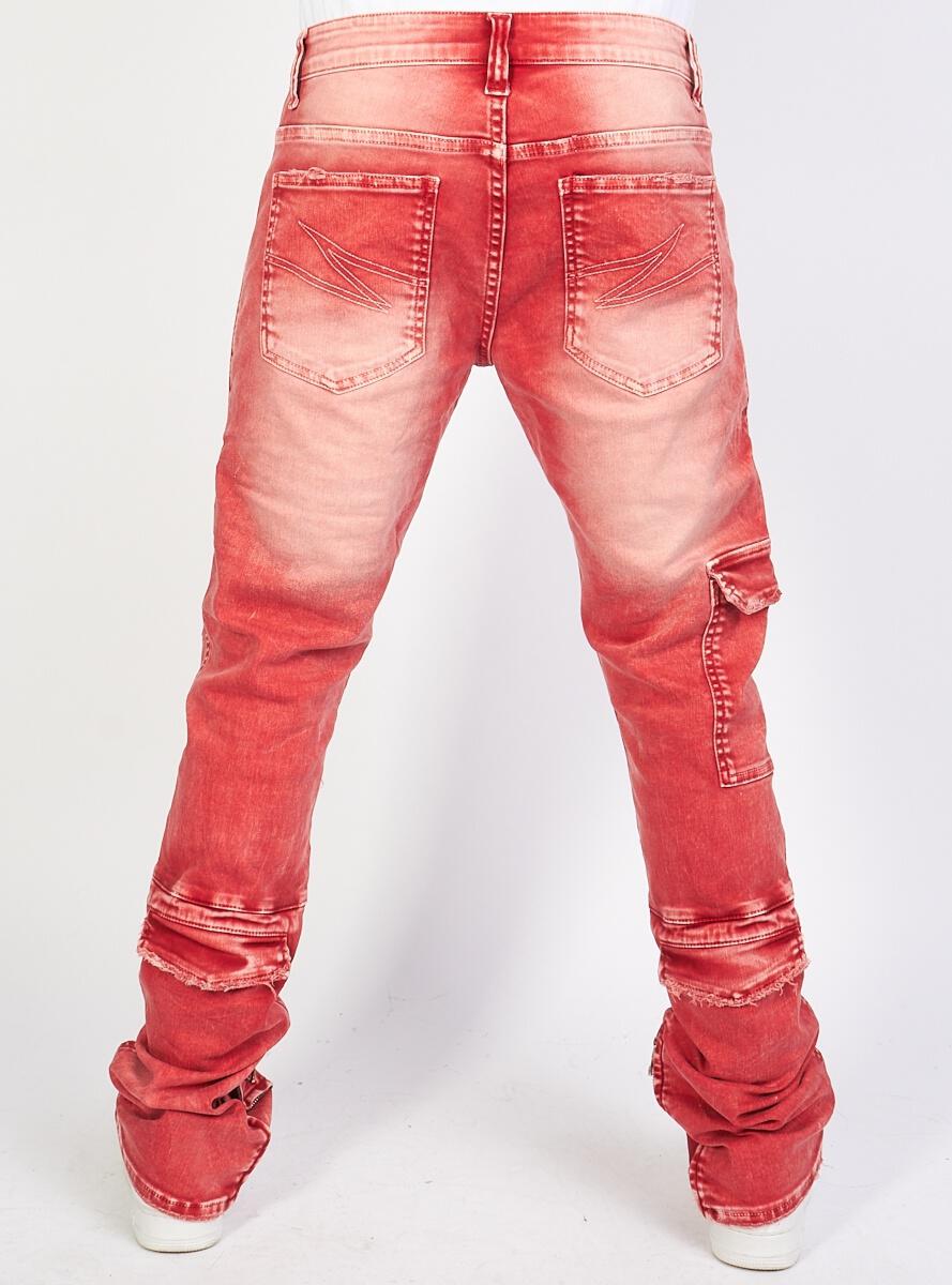 Politics Jeans - Murph - Skinny Stacked - Bright Red - 503